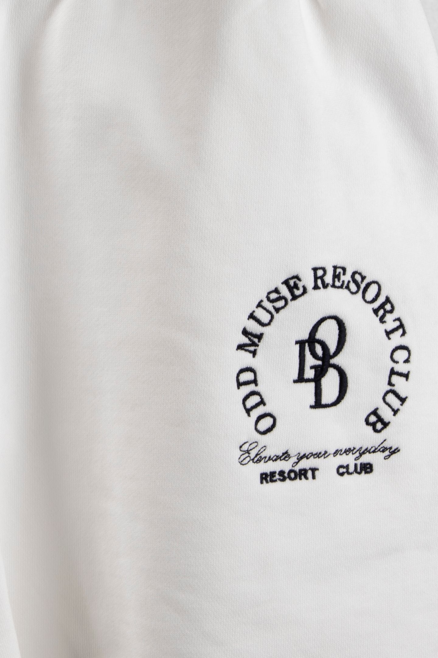 RESORT CLUB SWEAT SHORTS WHITE 6