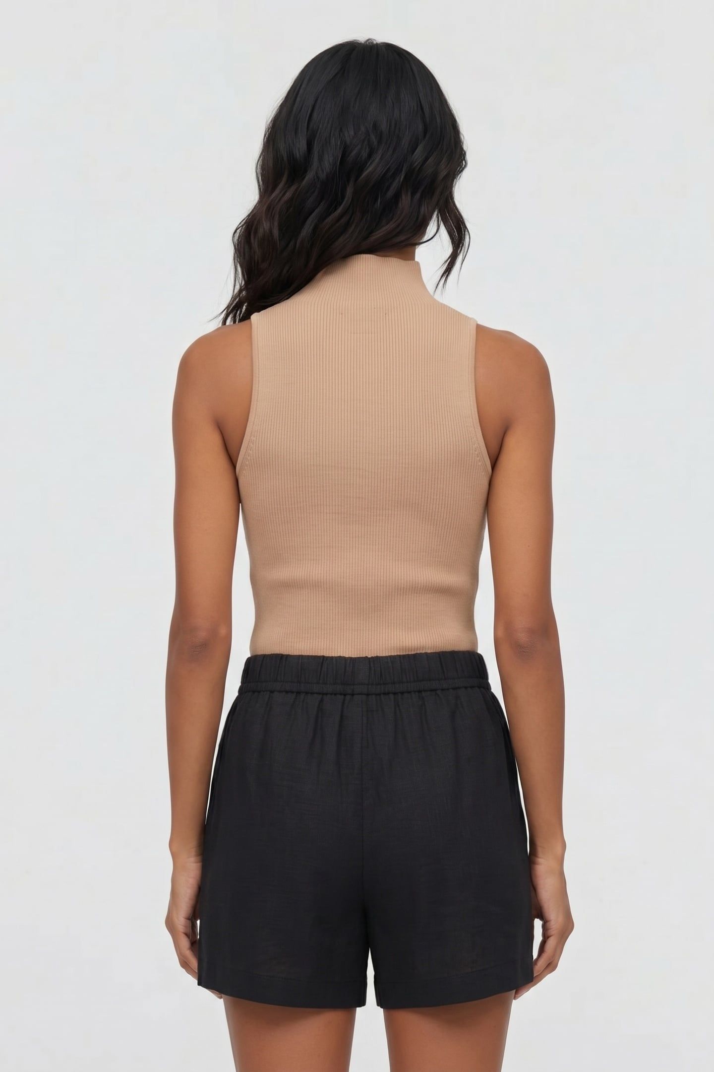 RIBBED TOP CAMEL 2