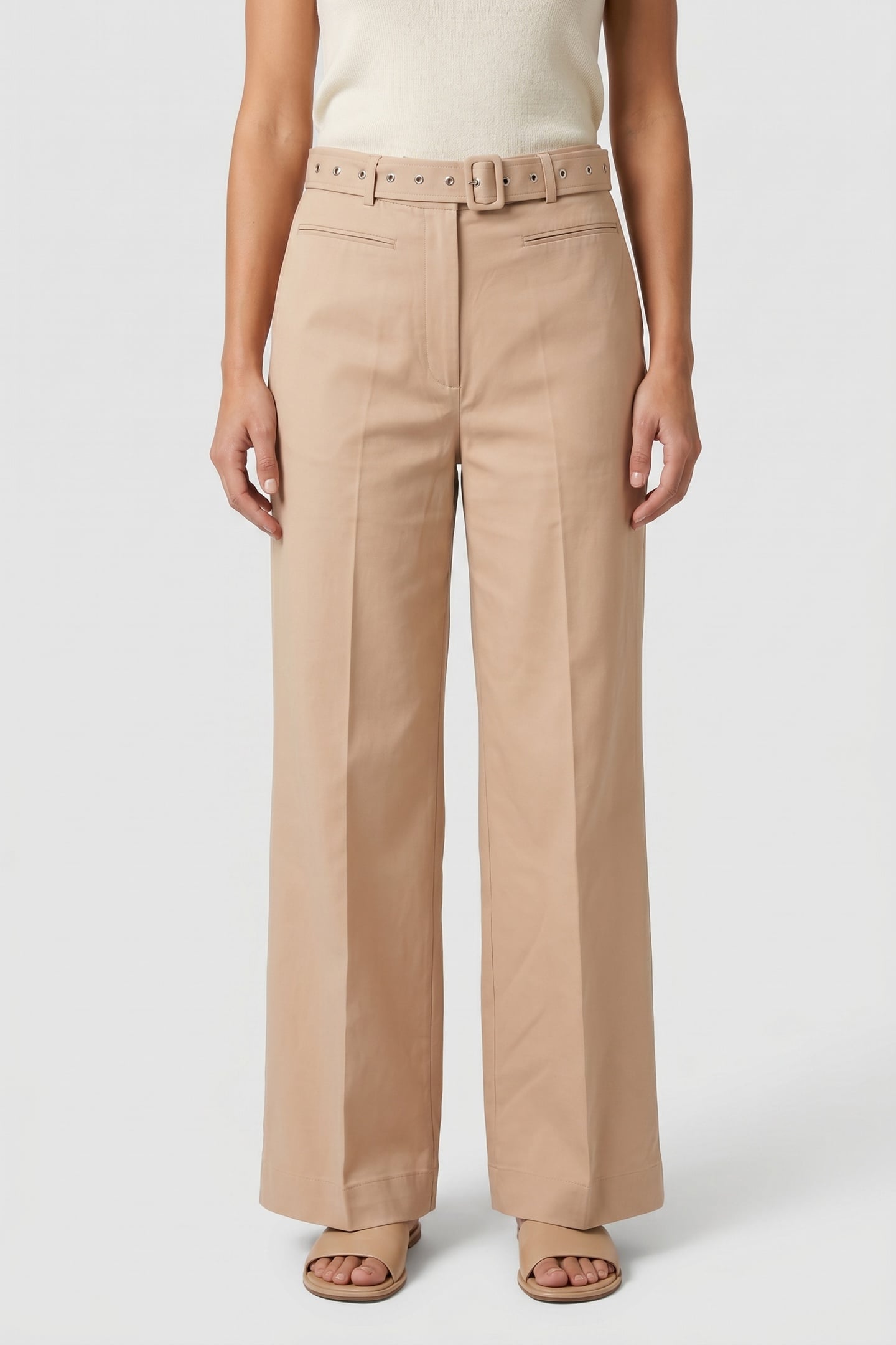 ADWEN TROUSERS CAMP BEIGE 1