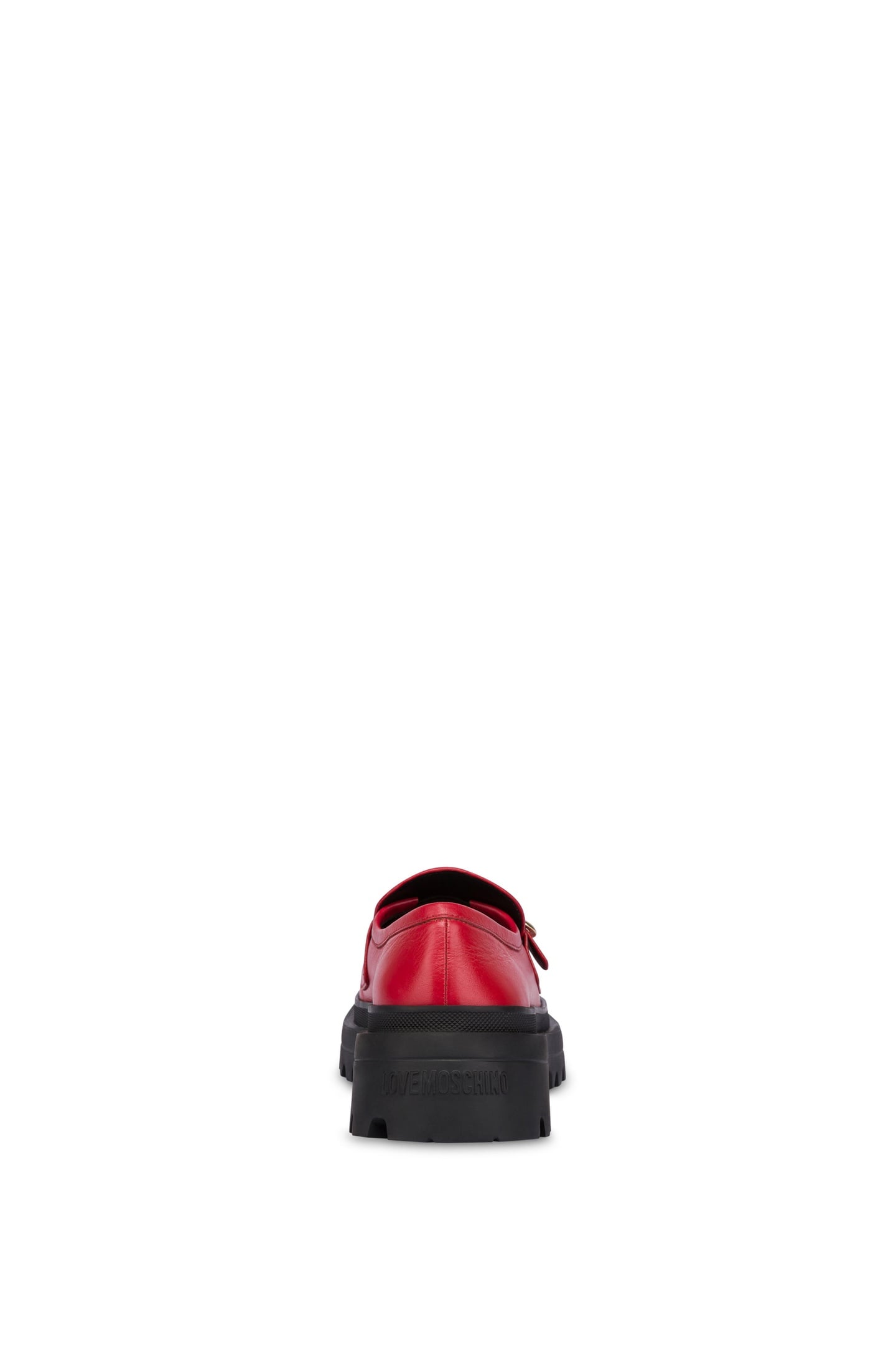 CALFSKIN MOCCASINS RED 3