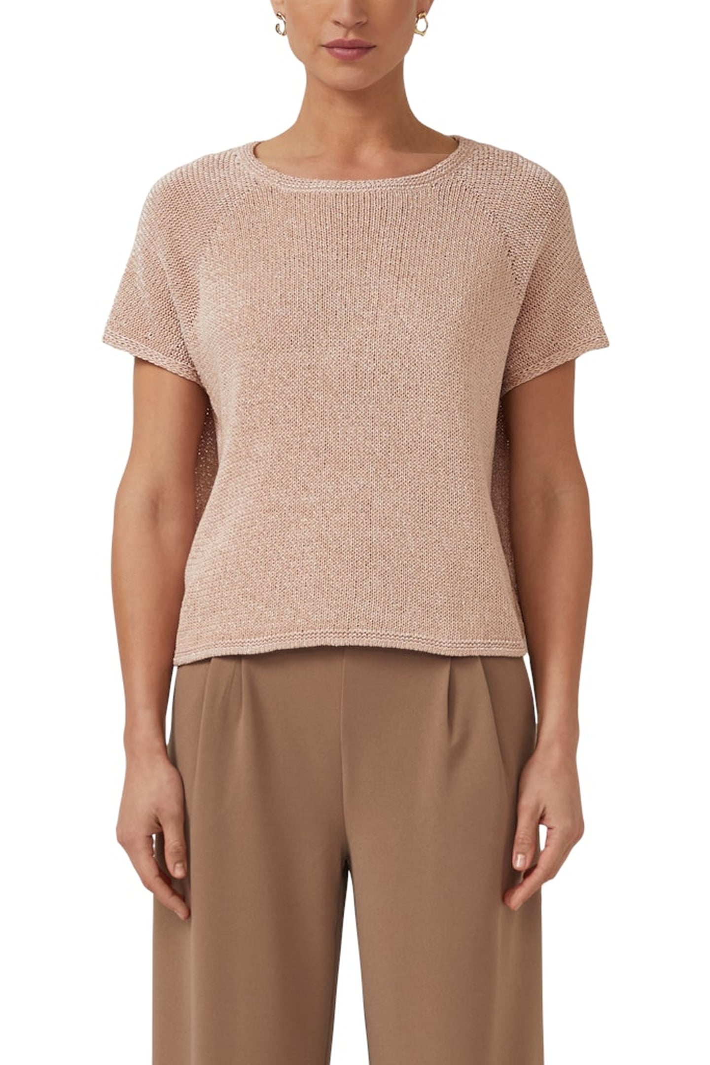 S.OLIVER PULLOVER SHORTSLEEVE PINK 1