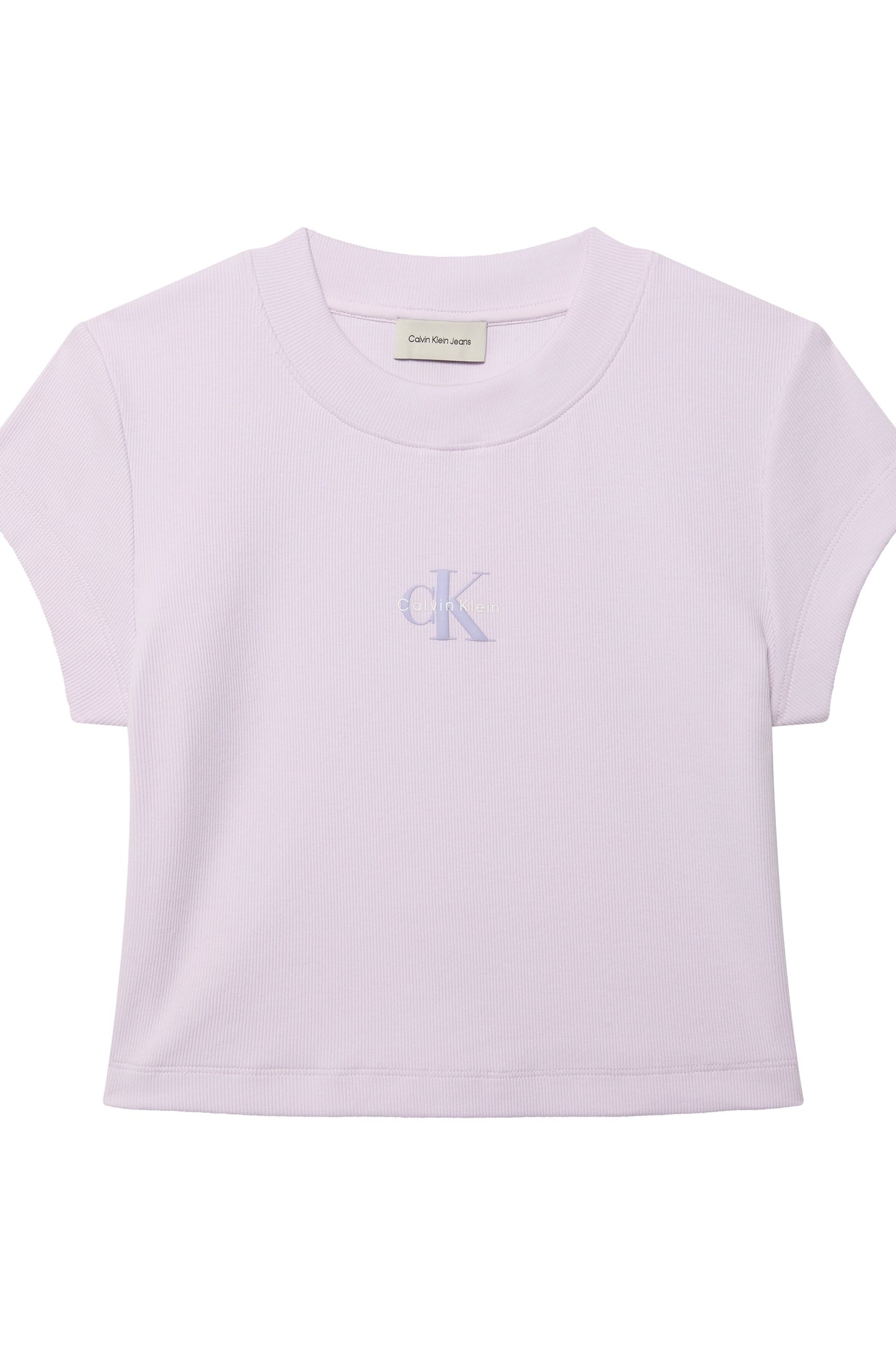MONOLOGO BABY RIB TEE ISLAND LILAC 5