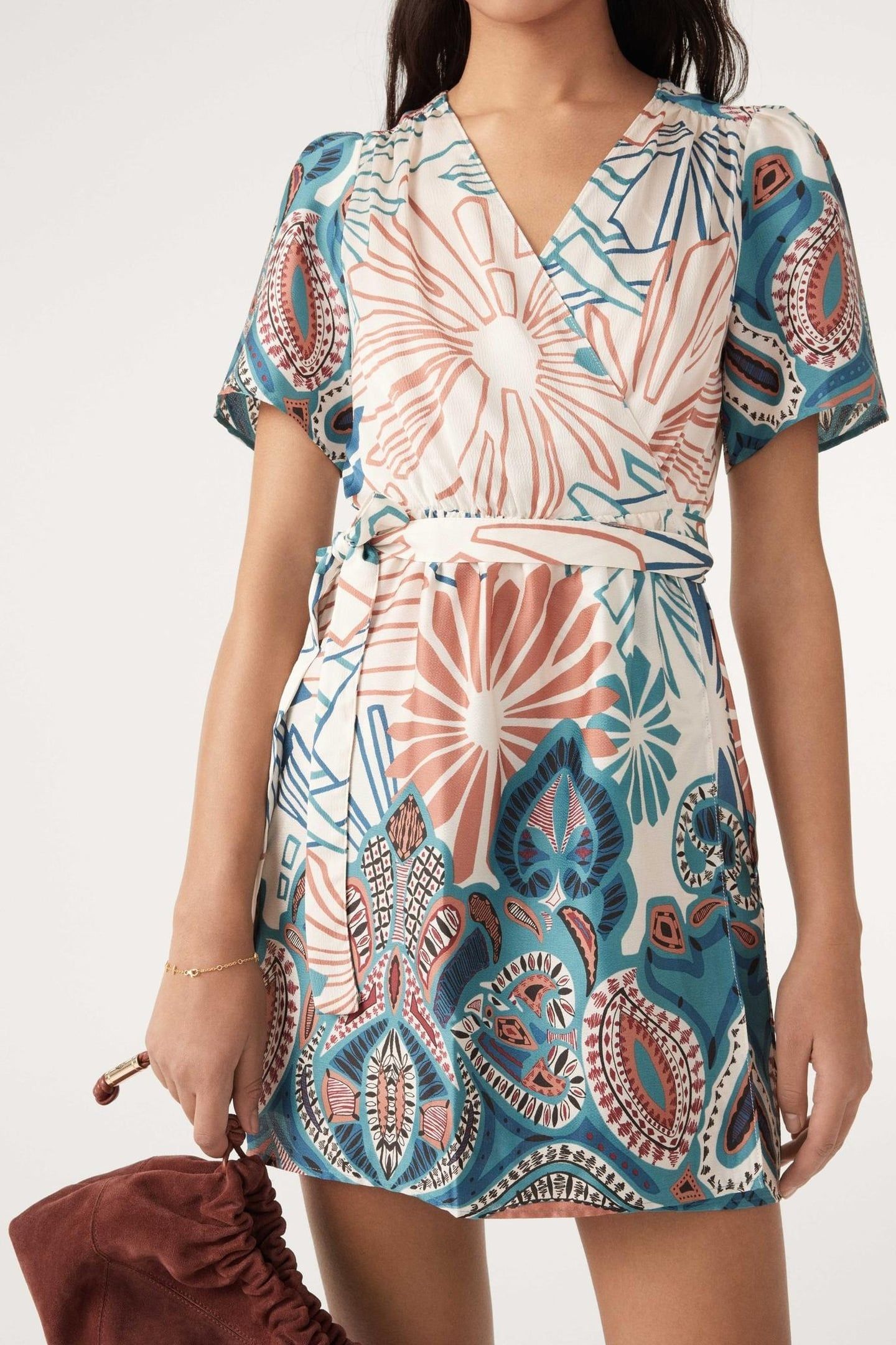 ROBE JARA TURQUOISE 1