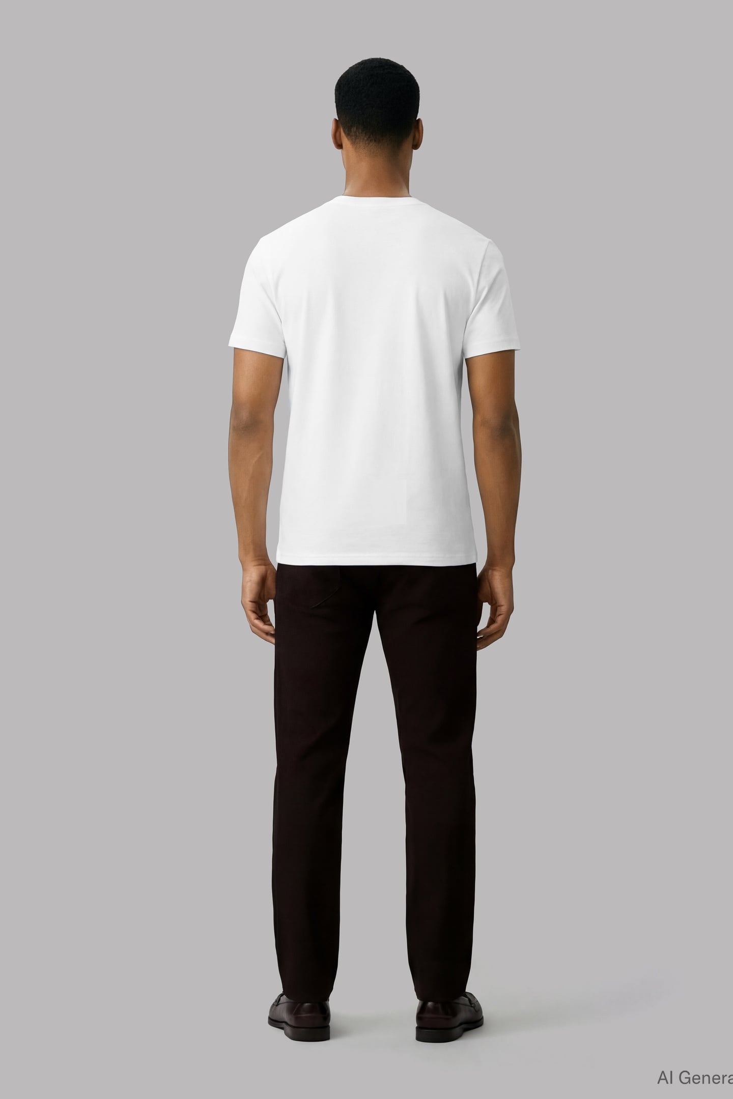 SS 30S CLASSIC MICRO TEE BRIGHT WHITE/OATMEAL 3
