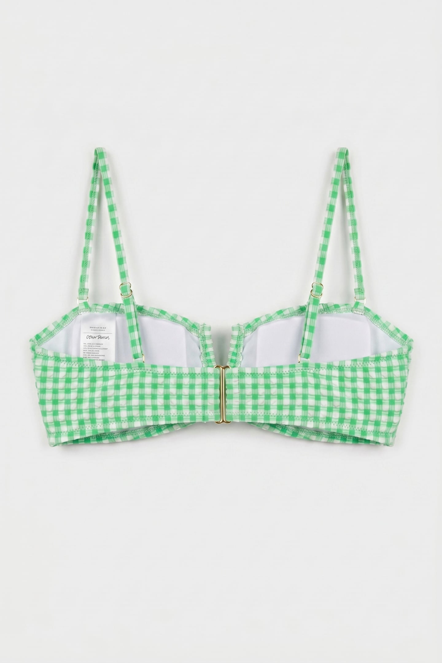 GIGI BANDEAU TOP GREEN 4