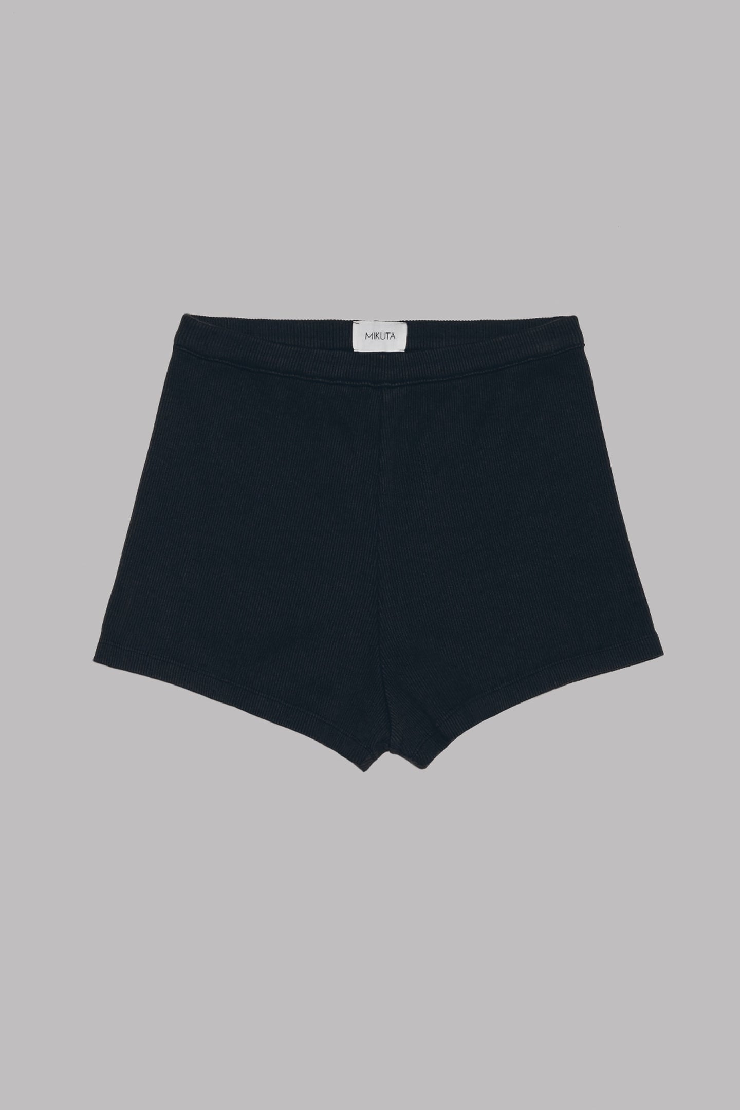 THE BLACK RIBBED SHORTS 2