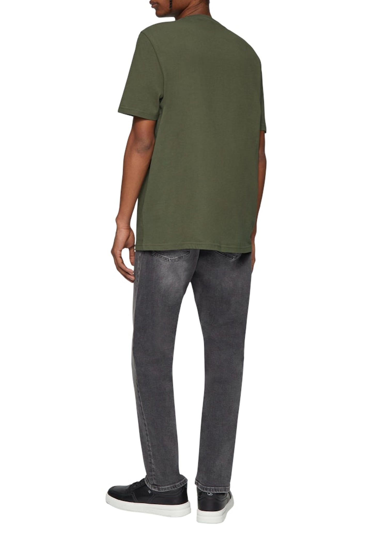 S.OLIVER-QS T-SHIRTS DARK GREEN 3