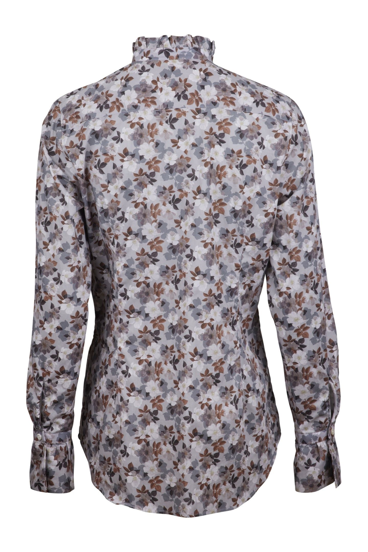 DARYA BLOUSE LIGHT GREY PATTERN 2