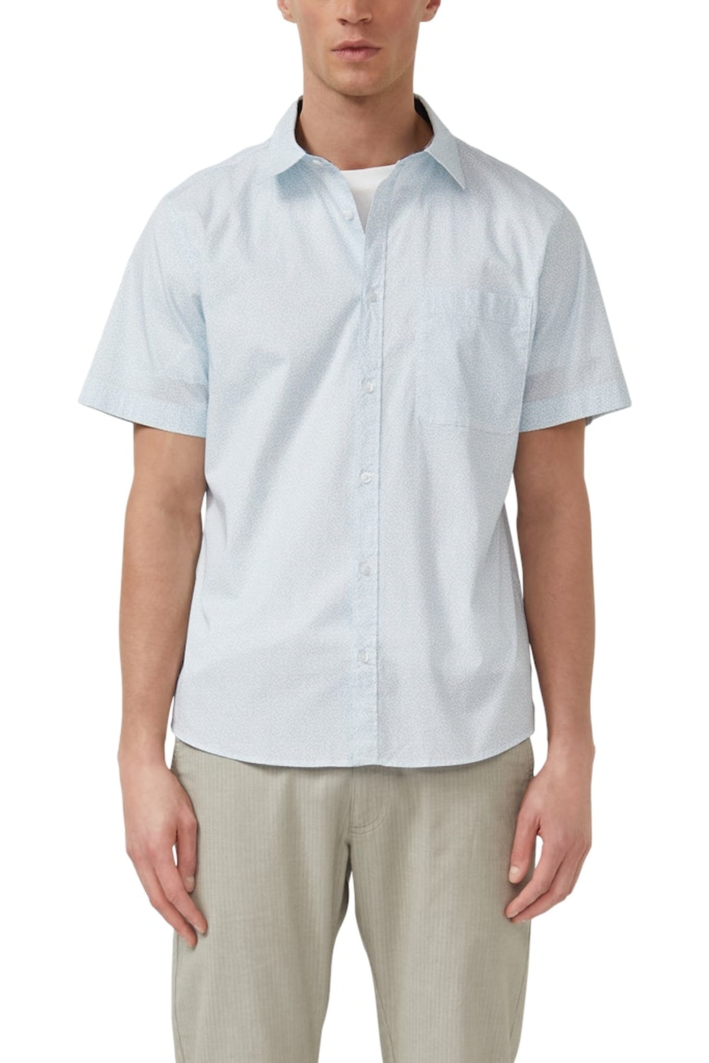 S.OLIVER SHIRTS BLUE 1