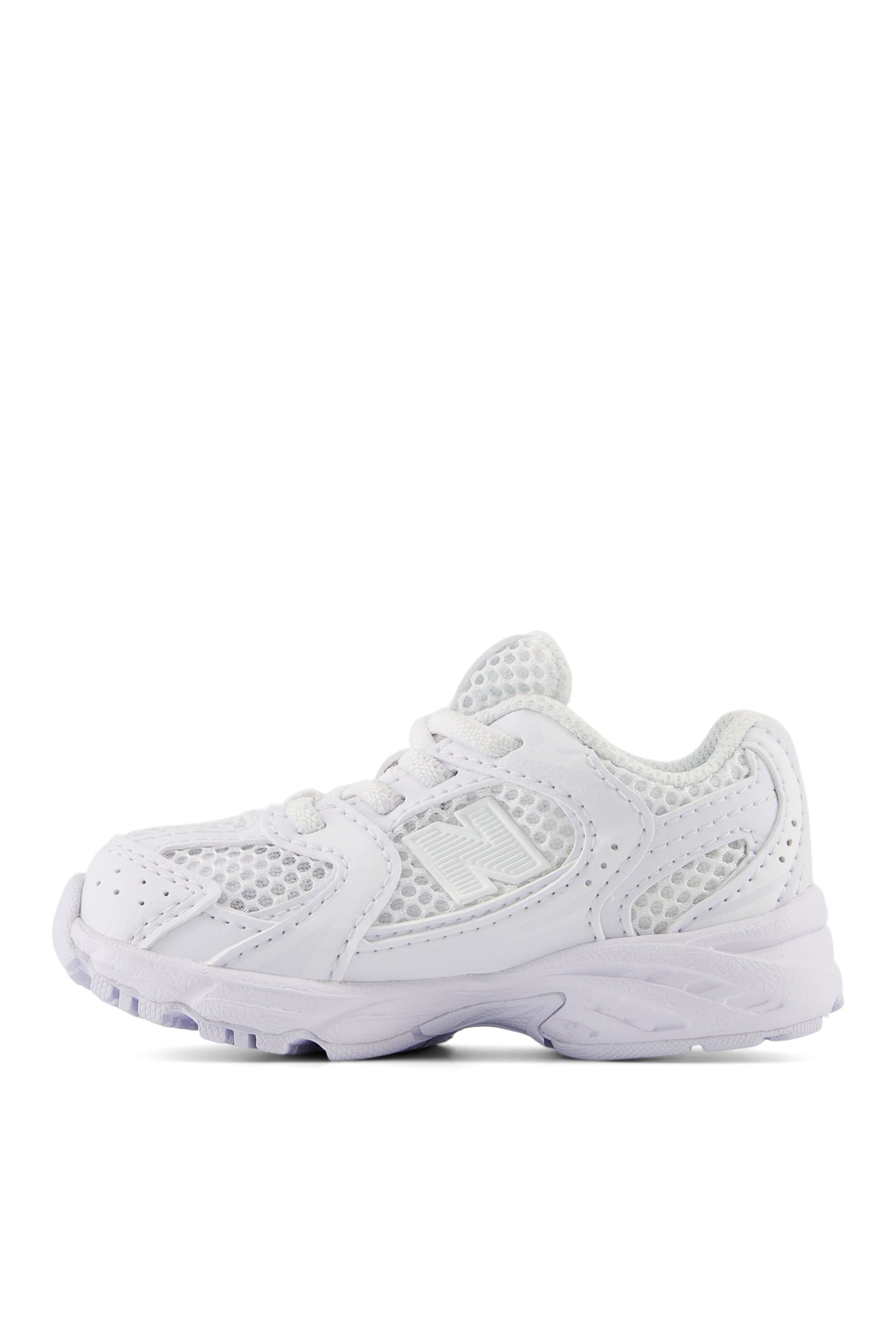 INFANT BOYS 530 BUNGEE LACE WHITE 8