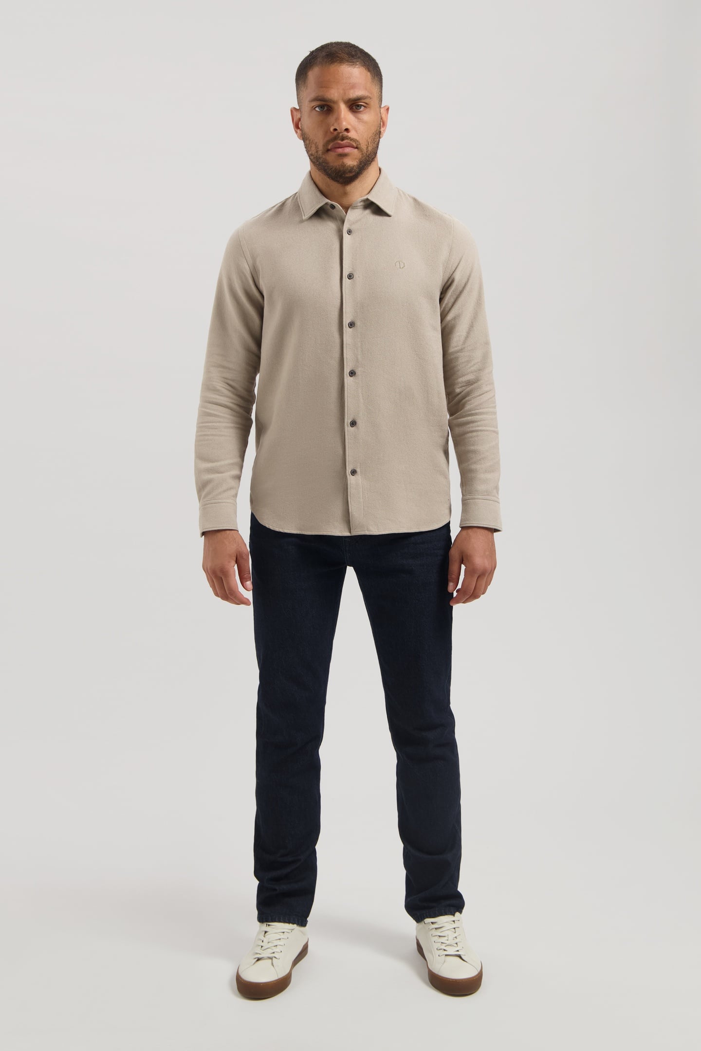 DS_ALVIN SHIRT VINTAGE KHAKI 2