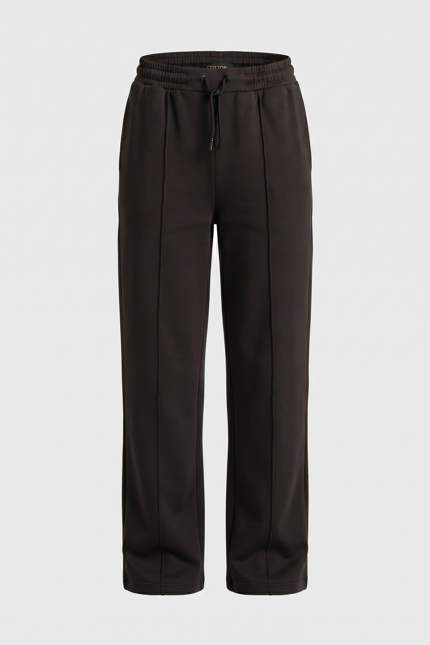 MODAL STRAIGHT LEG SWEAT PANT BLACK 3