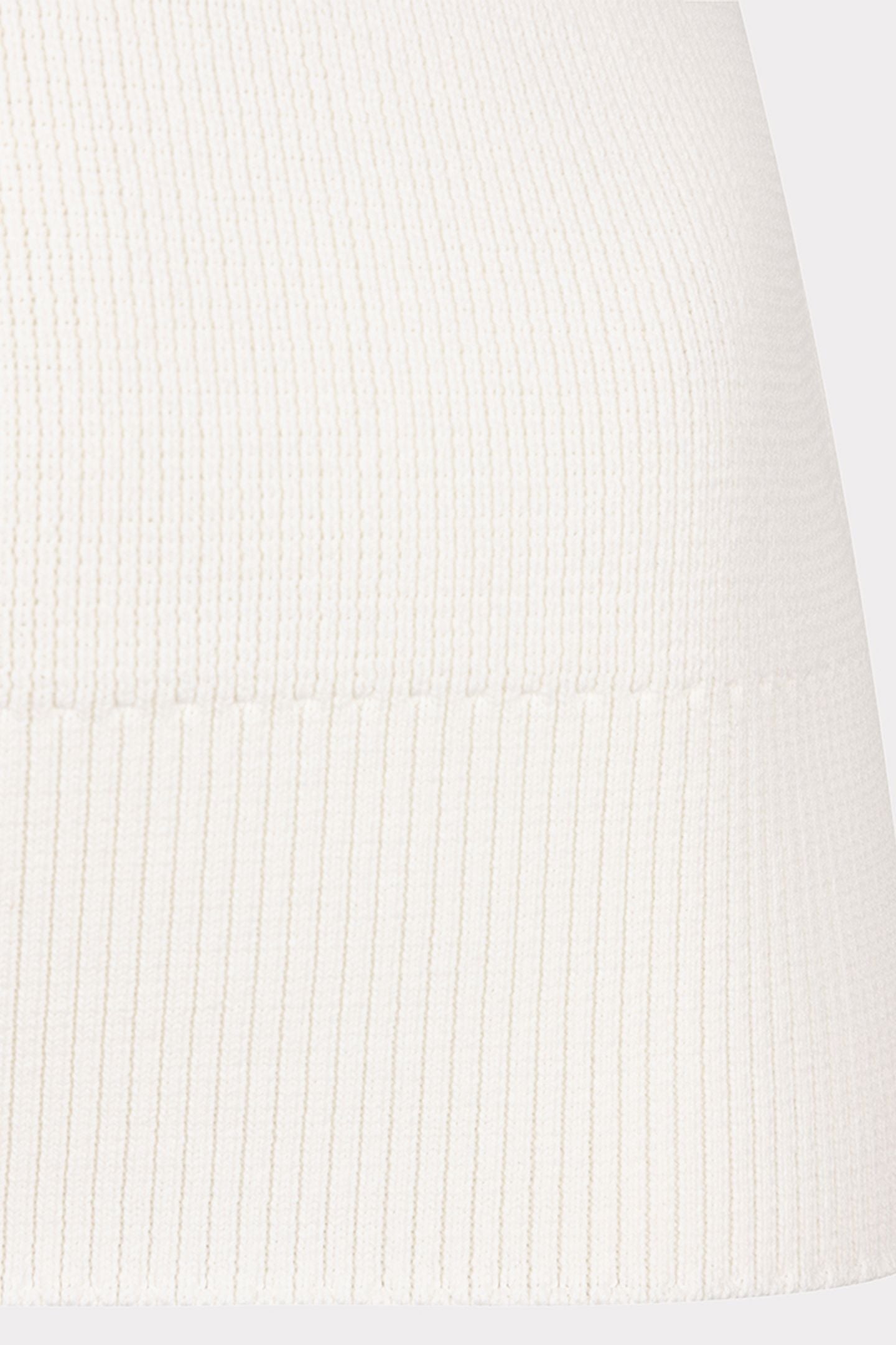 TOP RIB V-NECK OFF WHITE 7