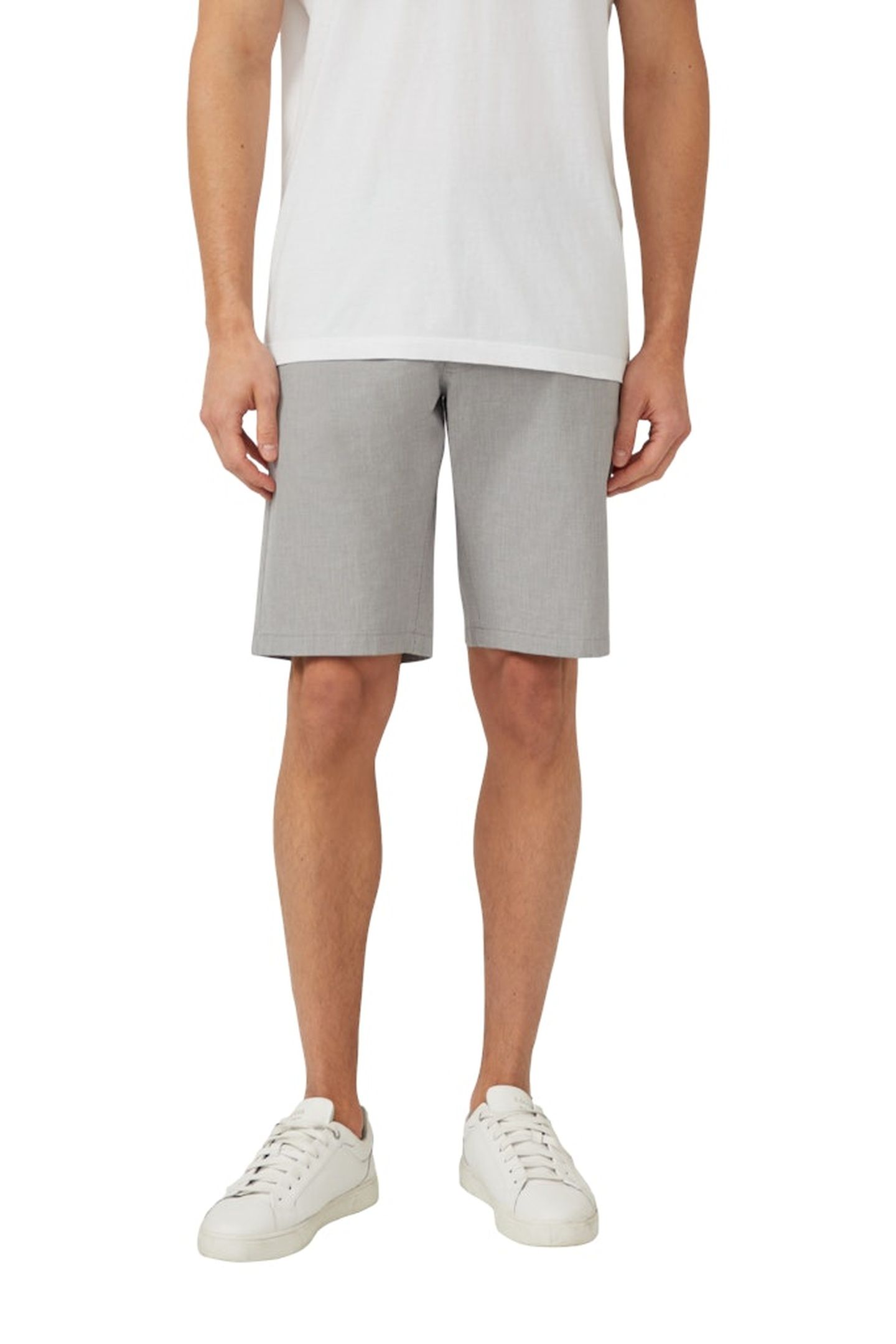 S.OLIVER SHORTS GREY/BLACK 1