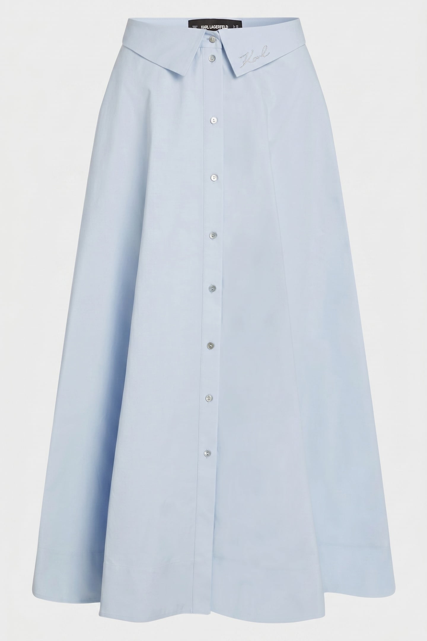 POPLIN SKIRT KENTUCKY BLUE 3