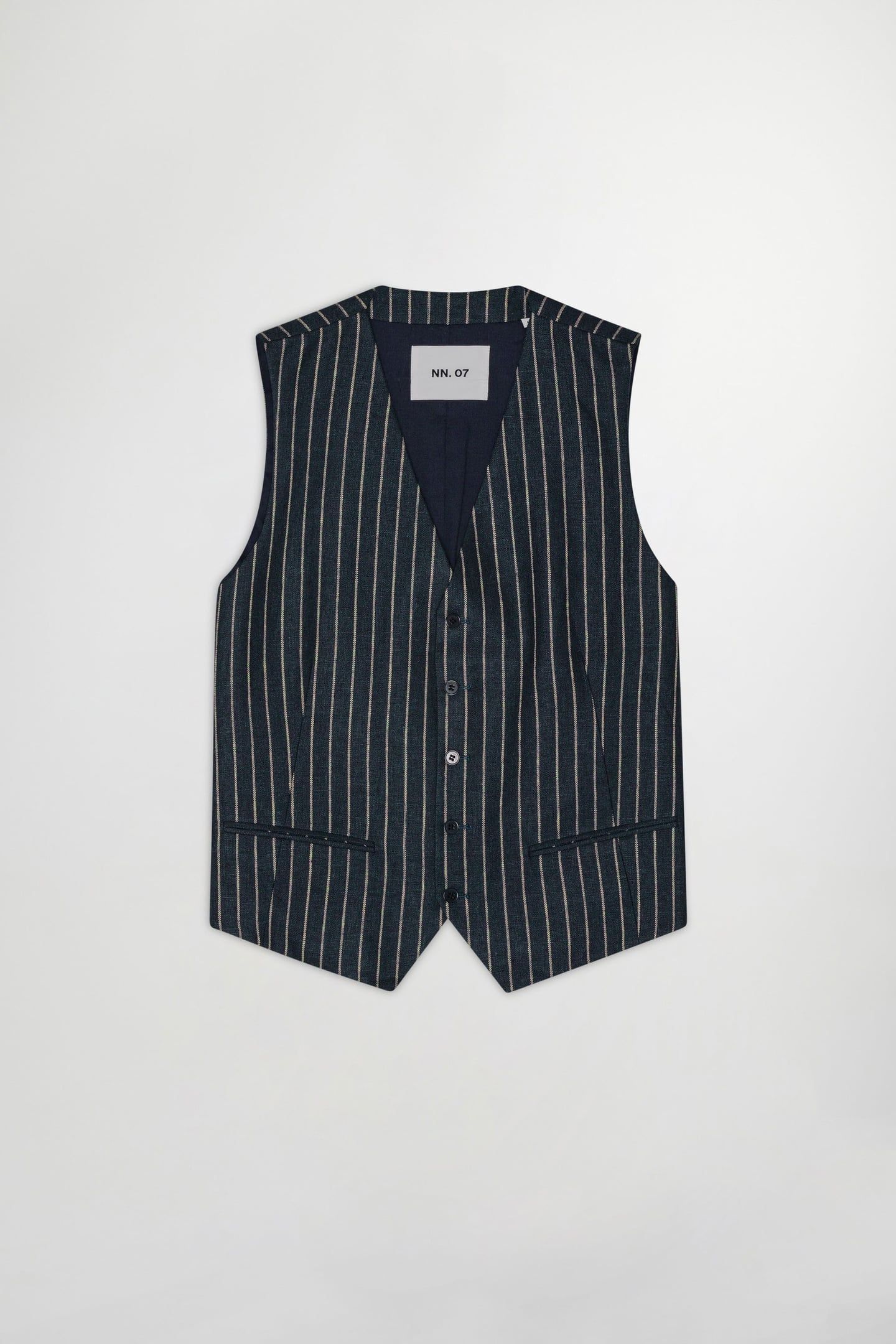 KARLO VEST 1455 HYBRID/BLAZER NAVY STRIPE 4