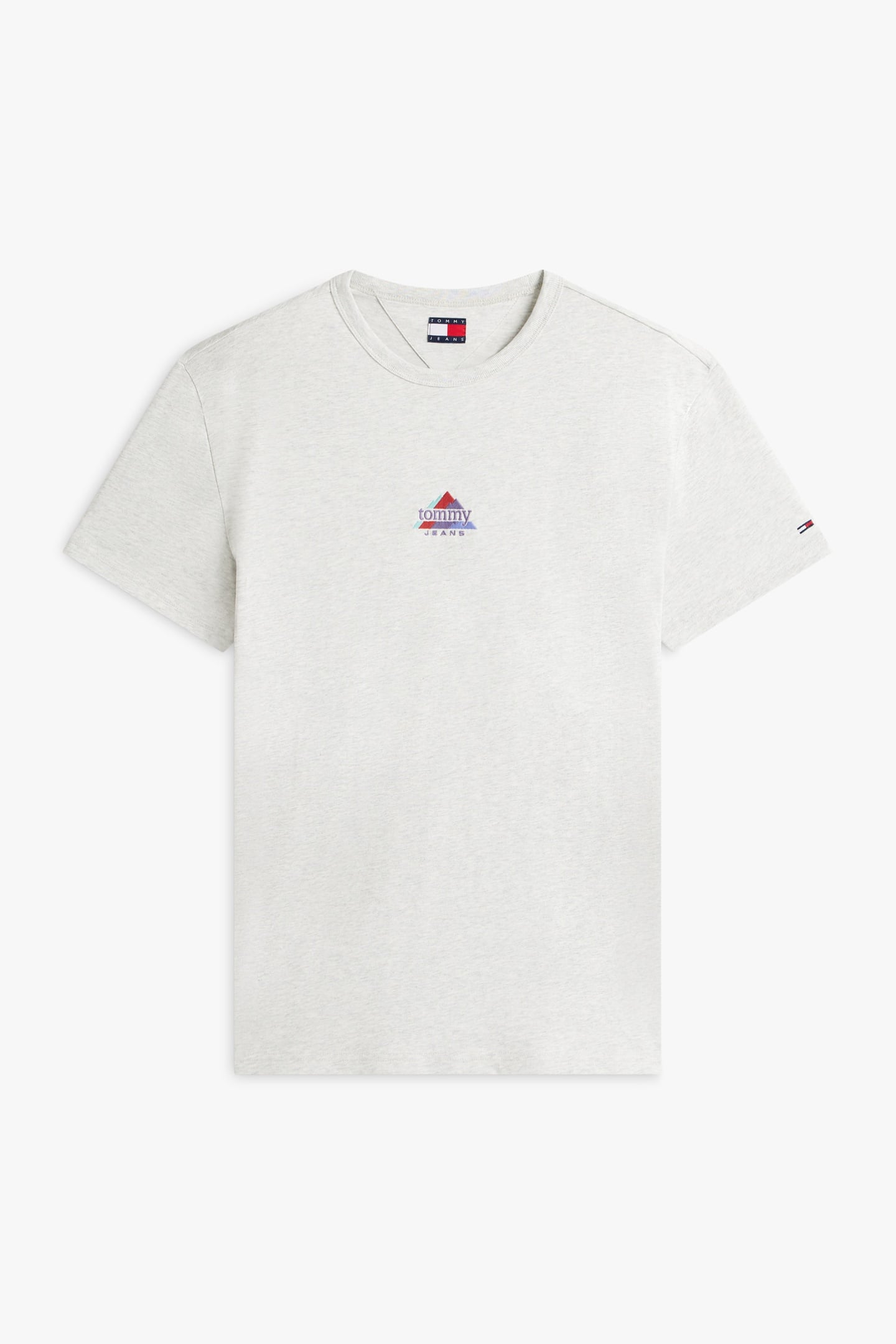 TJM REGULAR PEAKS SS TEE ICE GREY HEATHER 4
