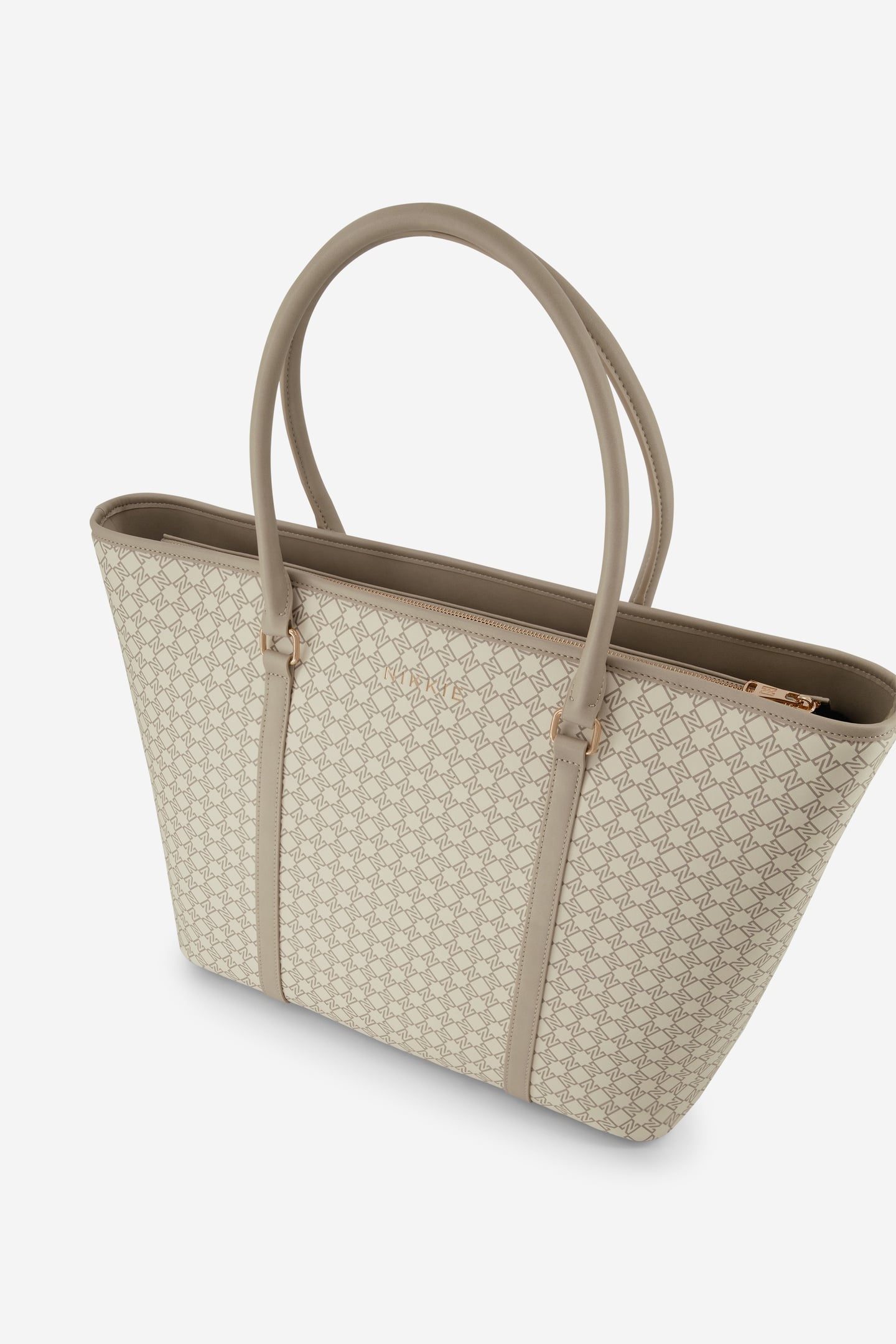 ALVIN LOGO SHOPPER CREAM 4