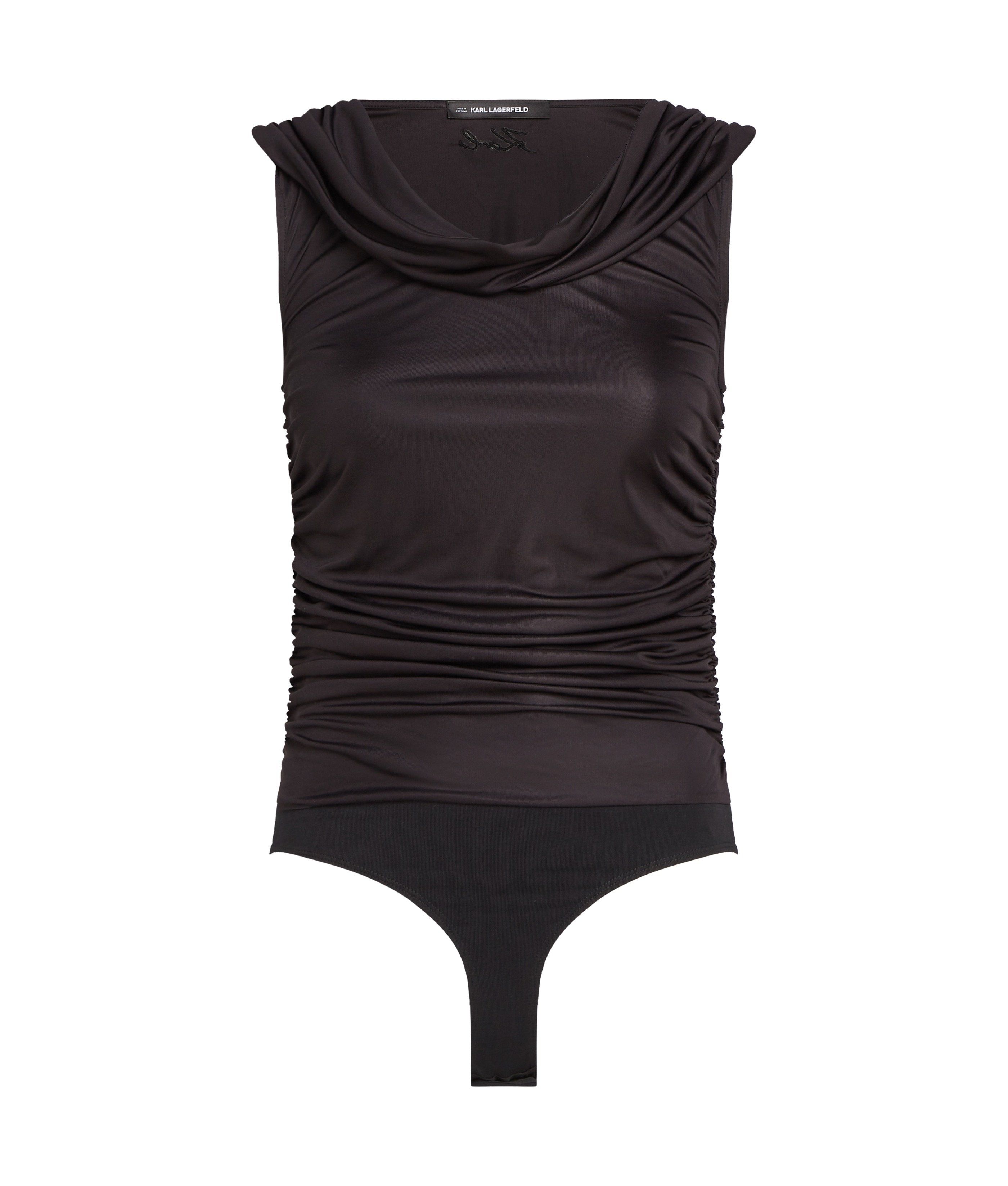 DRAPEY JERSEY BODY BLACK 3