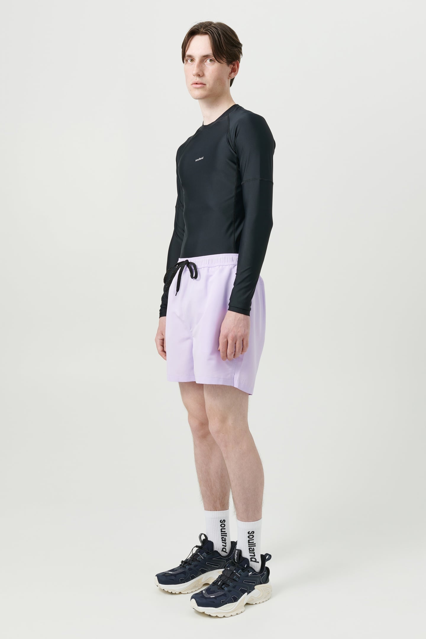 WILLIAM SWIM SHORTS LILAC 2