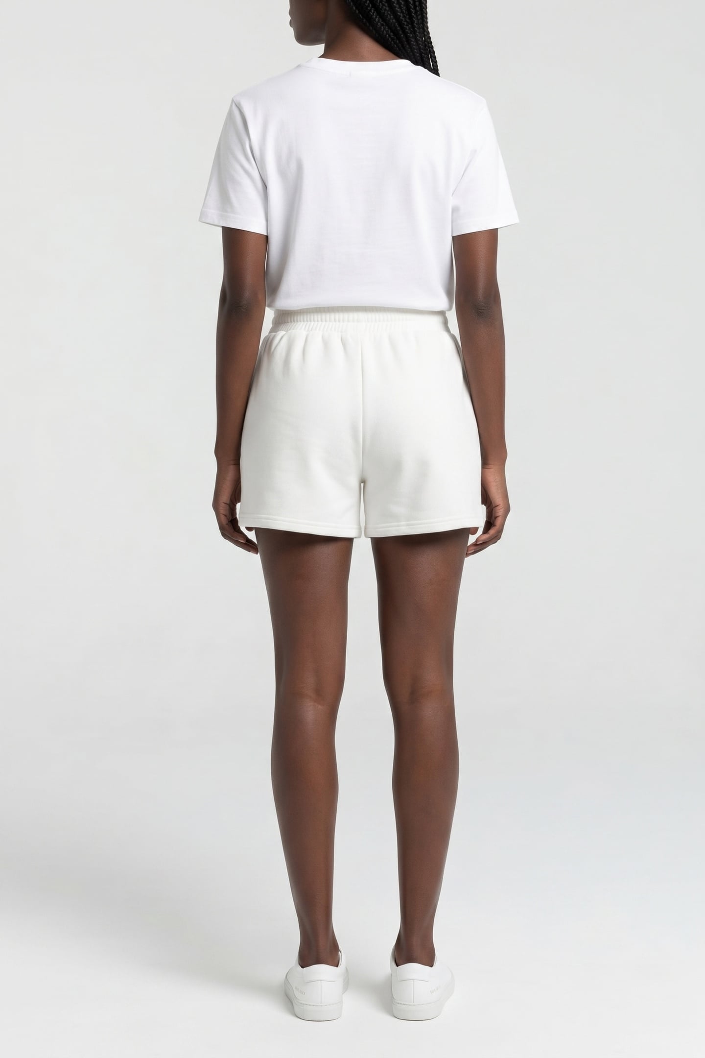 RESORT CLUB SWEAT SHORTS WHITE 3