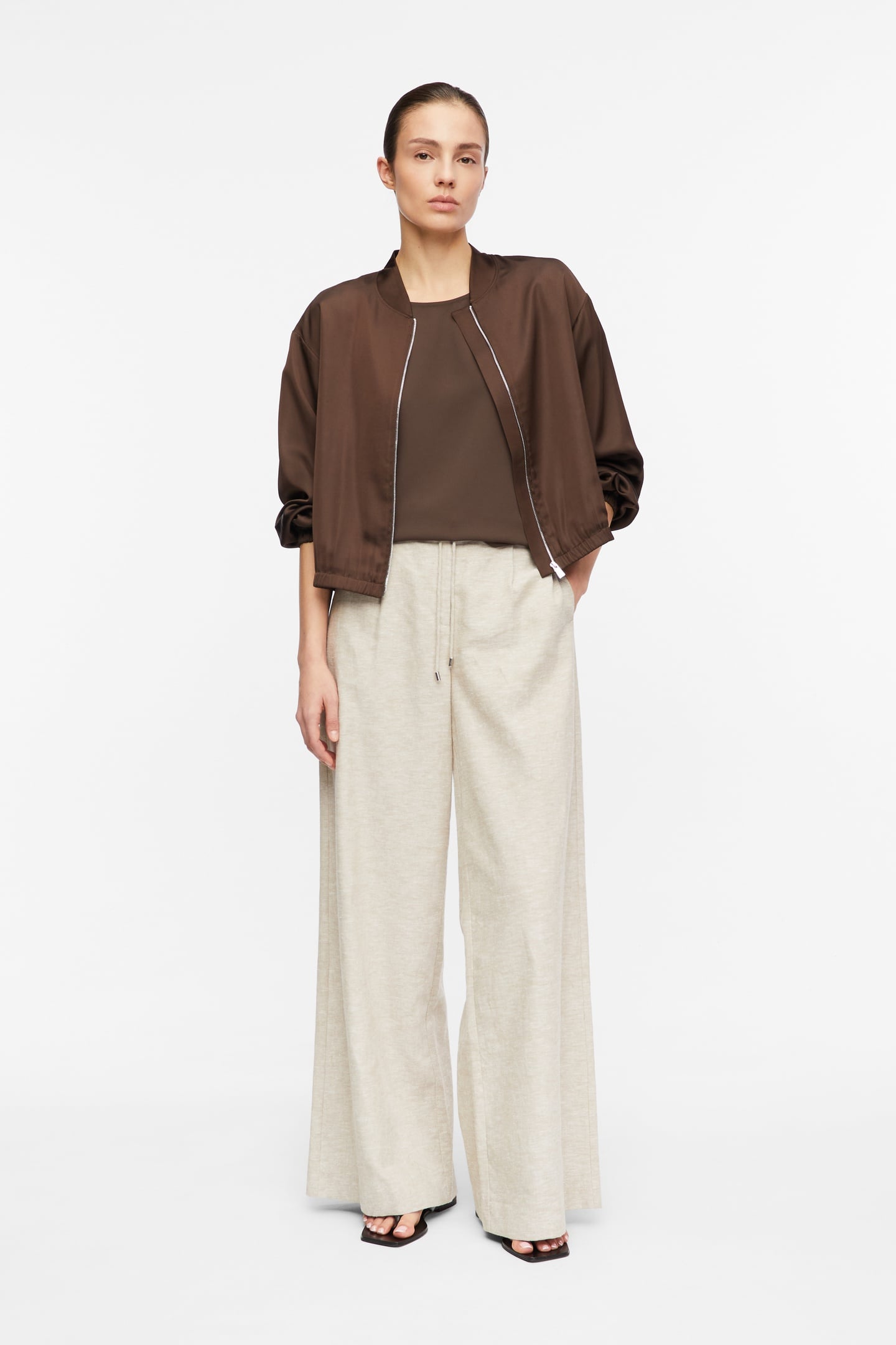 COMMA BLOUSES BROWN 3