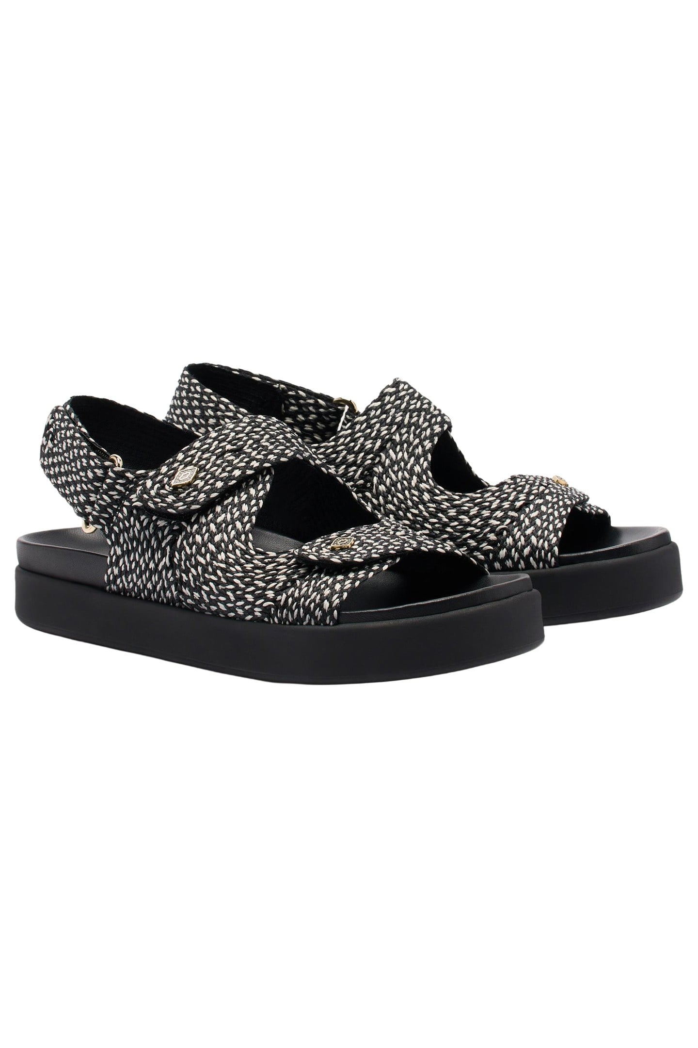 SANDALES CRATCH NOIRBLANC 2