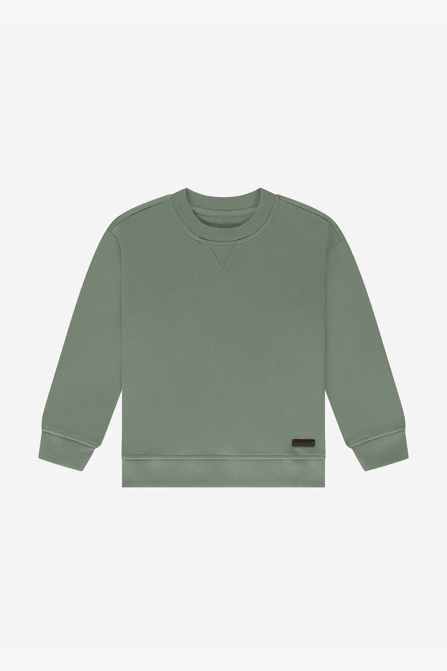 CRACKED SWEATSHIRT GREY GREEN 1
