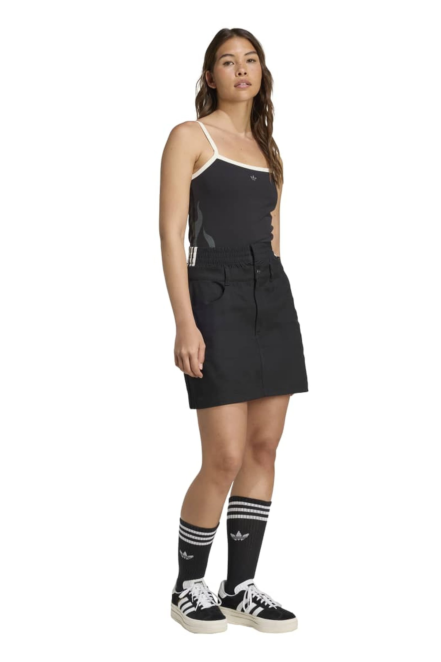 ORIGINALS FLAMES TANK TOP BLACK 3