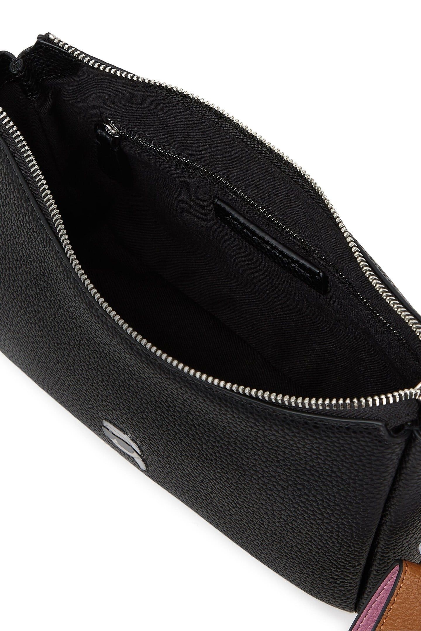 IKON PEBBLE SMALL SHOULDER BAG BLACK 3