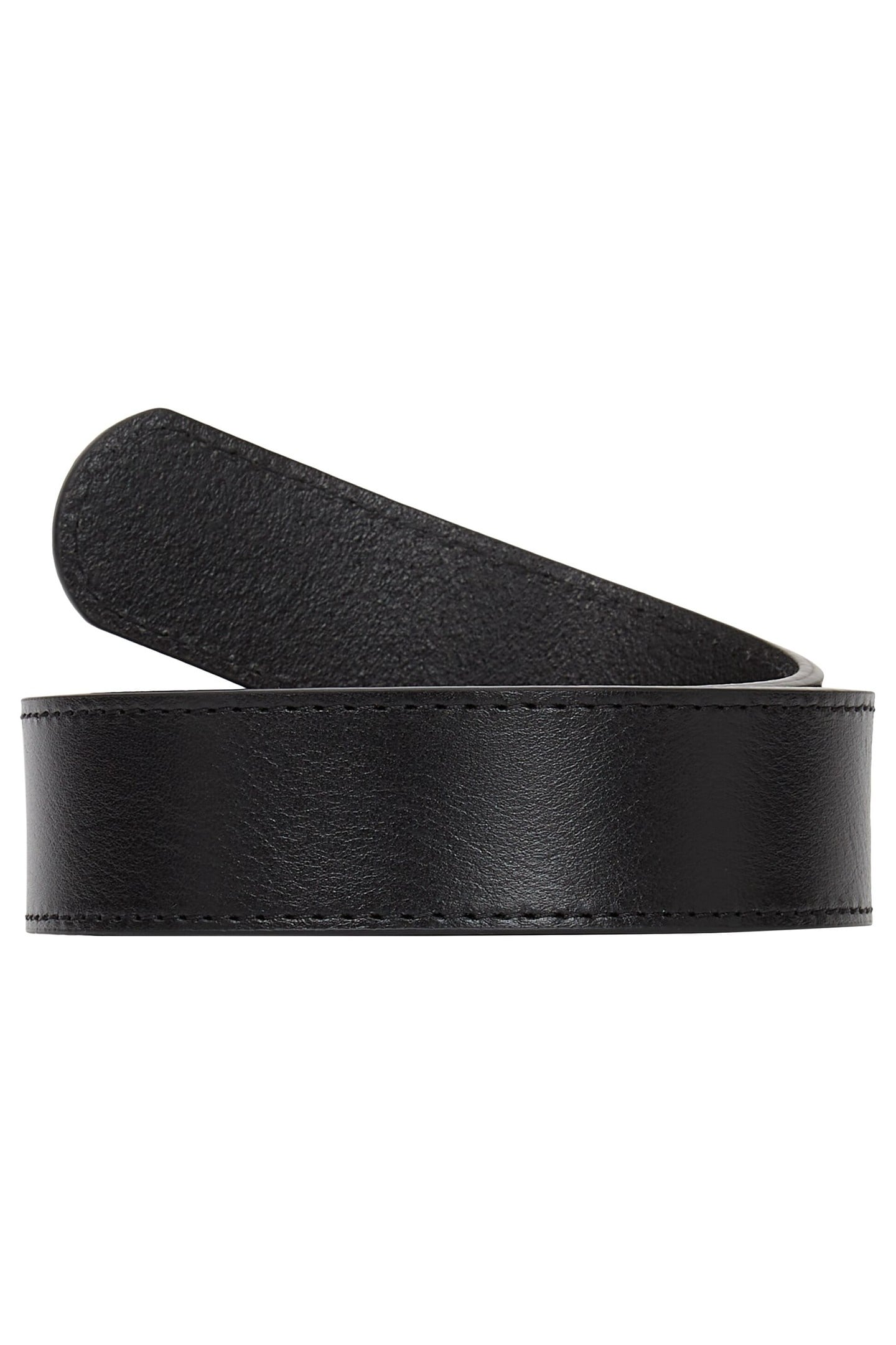 ROUND BUCKLE BELT BLACK 5