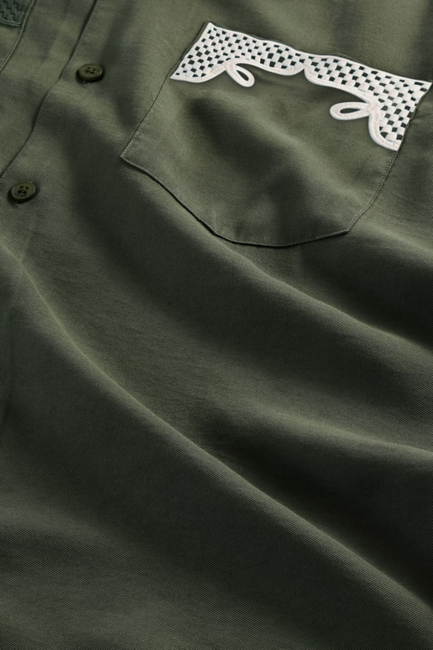 JULIO SS 2 PKT 5027 SHORT SLEEVE CROC GREEN 5