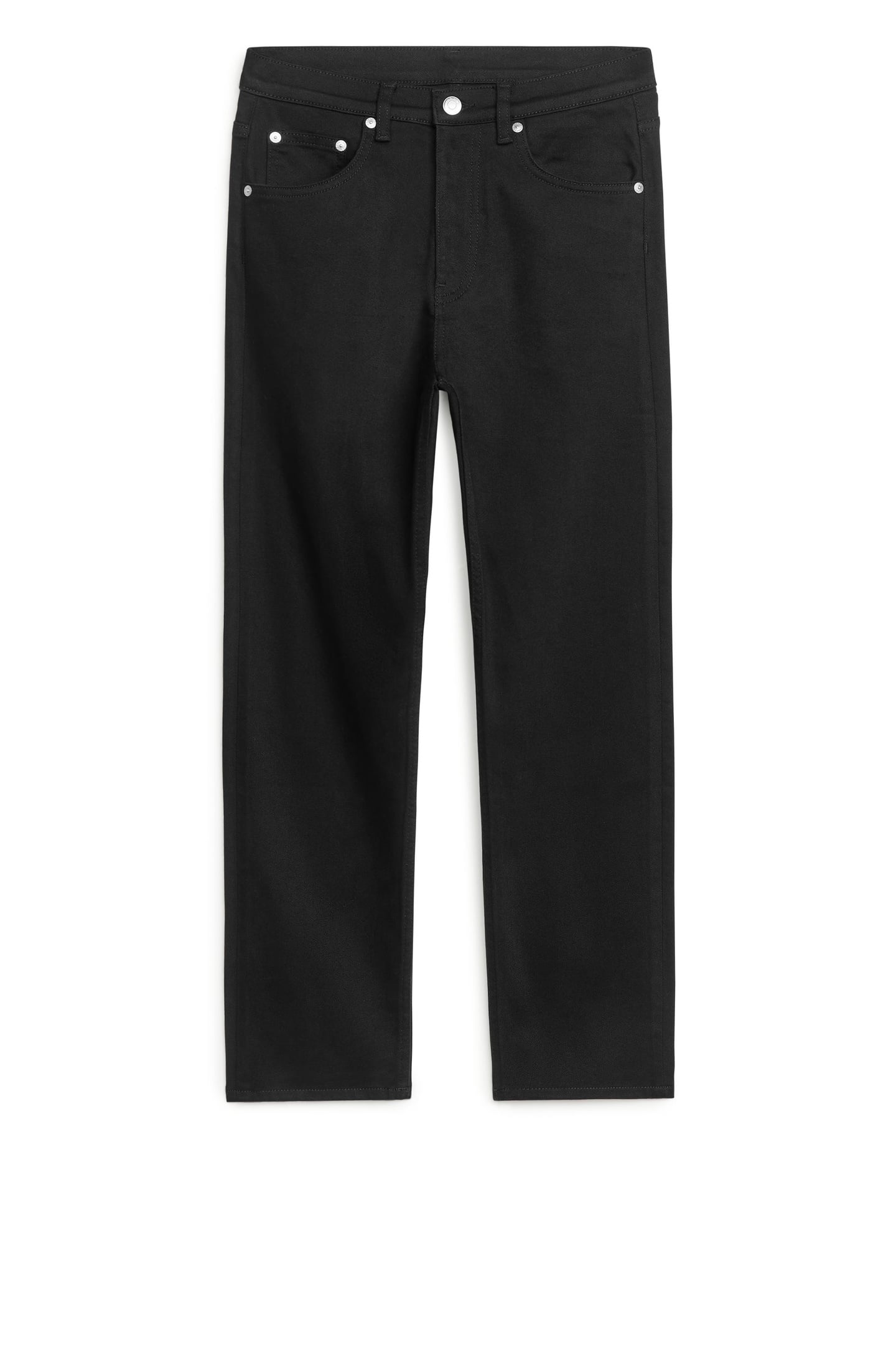 JADE CROPPED STRETCH BLACK 3