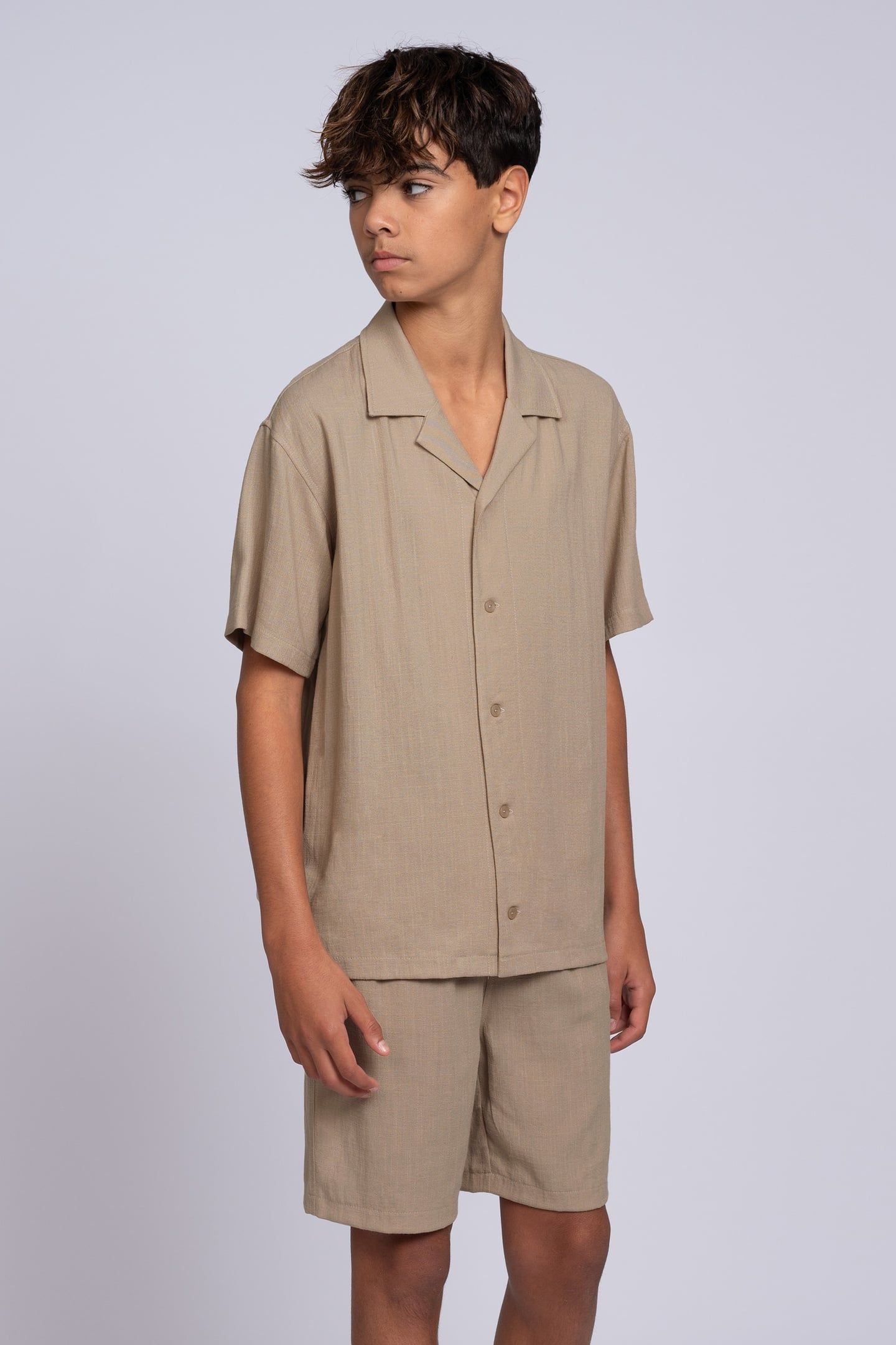 LUIS SHIRT WOOD ASH 1