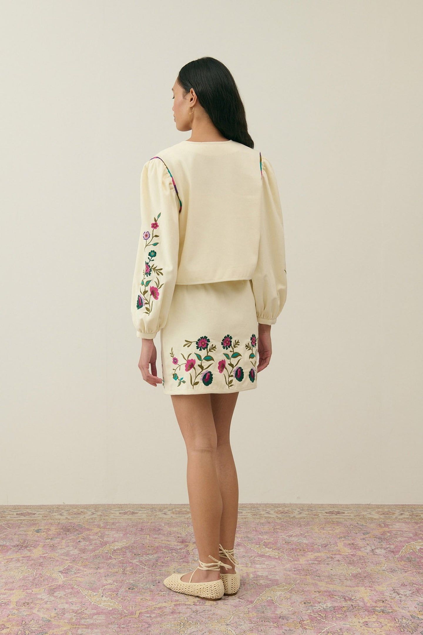 SKIRT MAE CREAM 3
