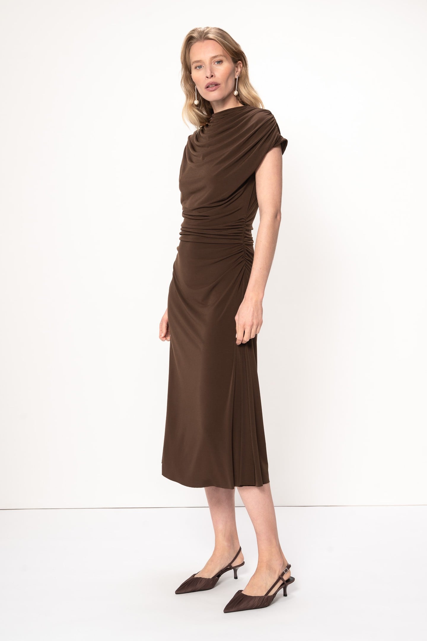 TALIA DRESS MOCHA 3