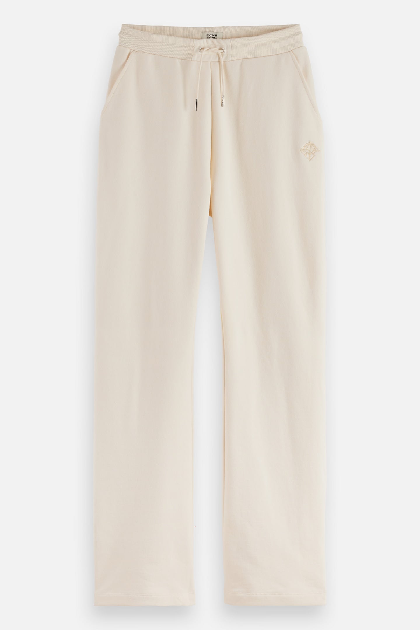 ARTWORK WIDE LEG SWEATPANTS OFF WHITE 4