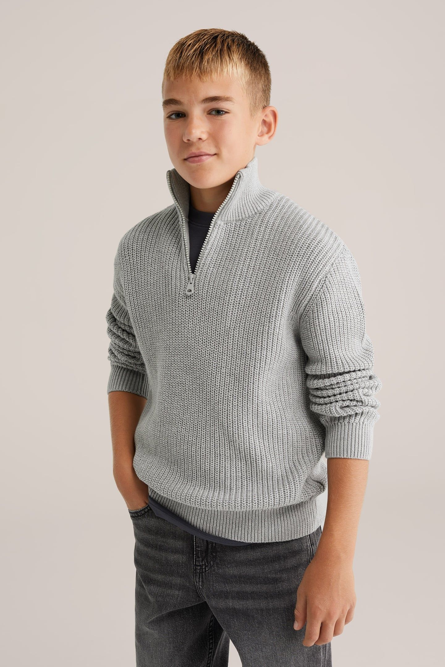 PULLOVER GREY 1