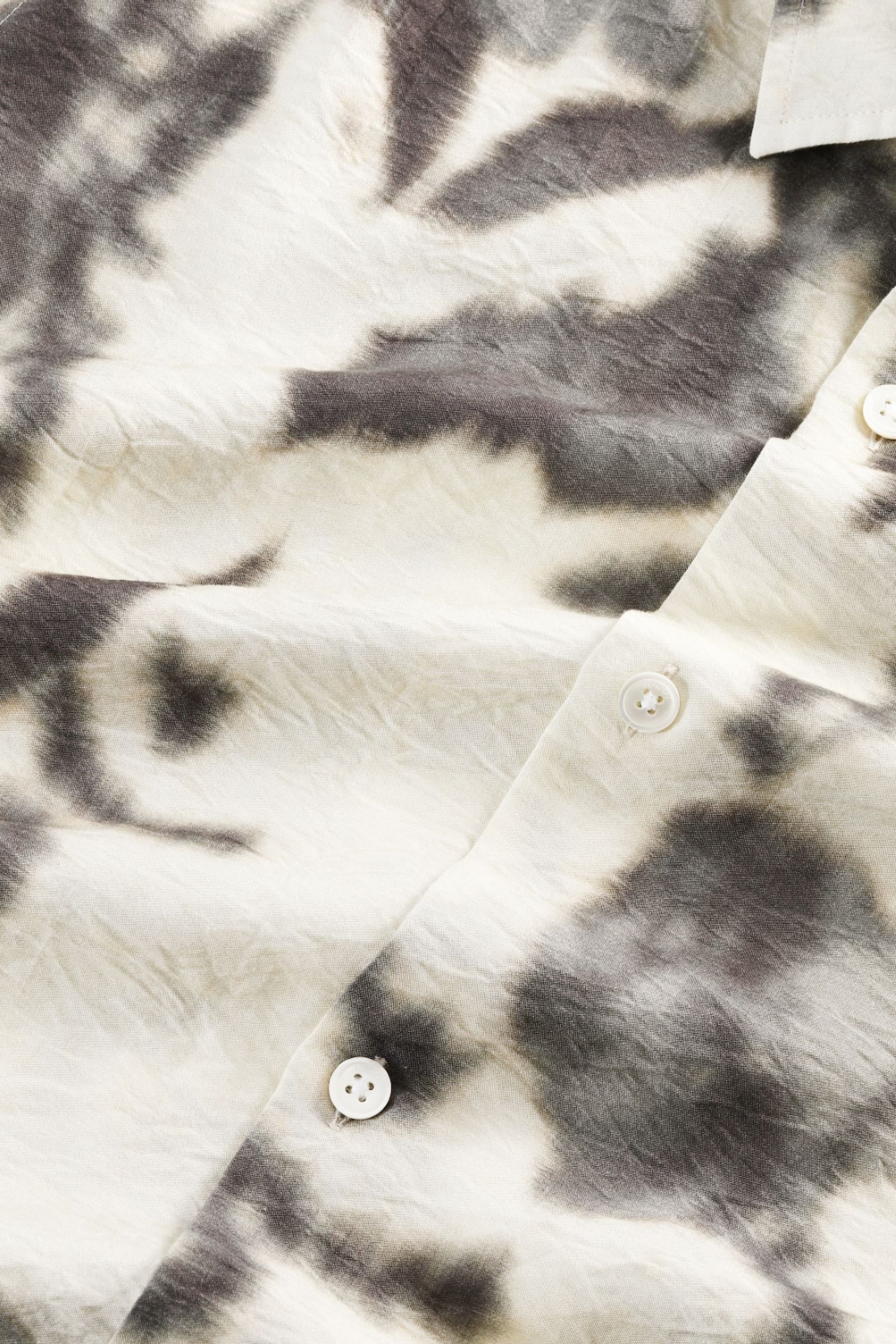 FREDDY SS NO PKT 5971 SHORT SLEEVE ECRU PRINT 5