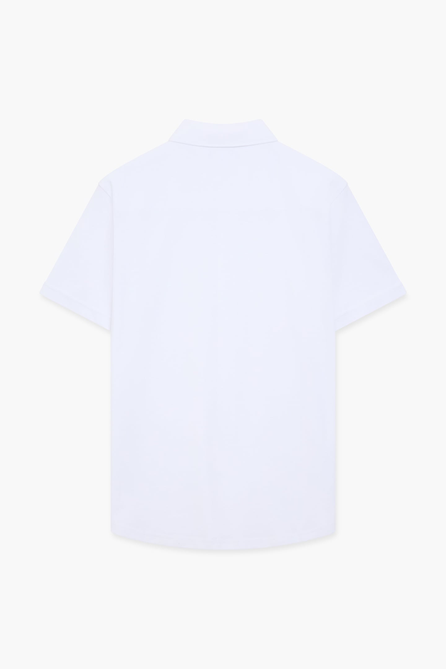 PIQUE SHIRT S/S WHITE 2