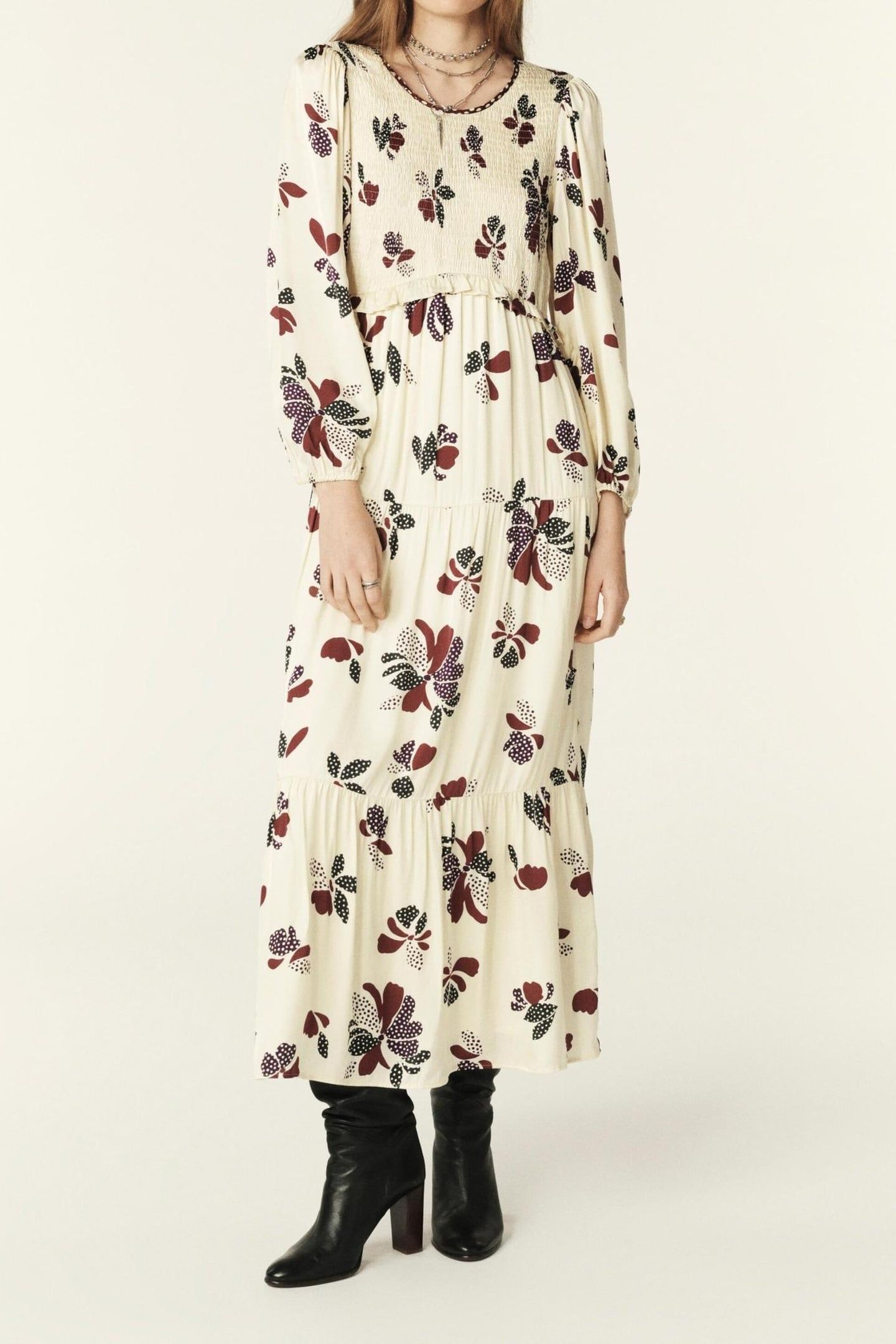 ROBE DAYA ECRU 1