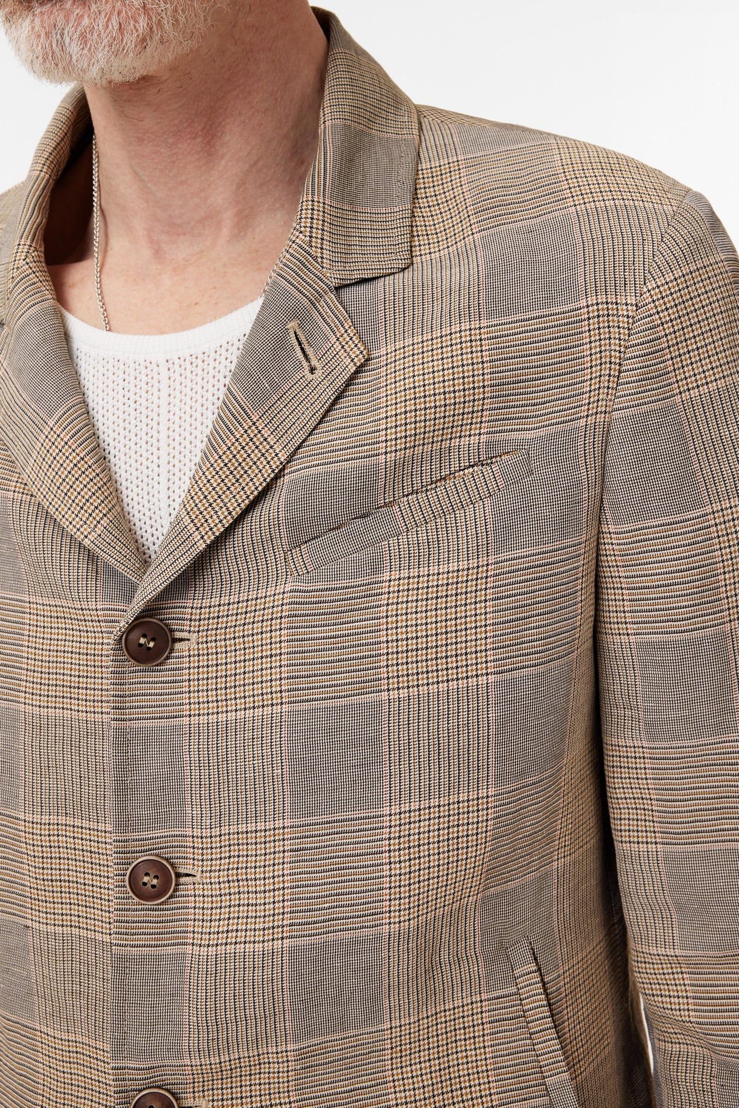 TORINO JACKET - SHORT JACKET WITH WELT C DARK TAN 3