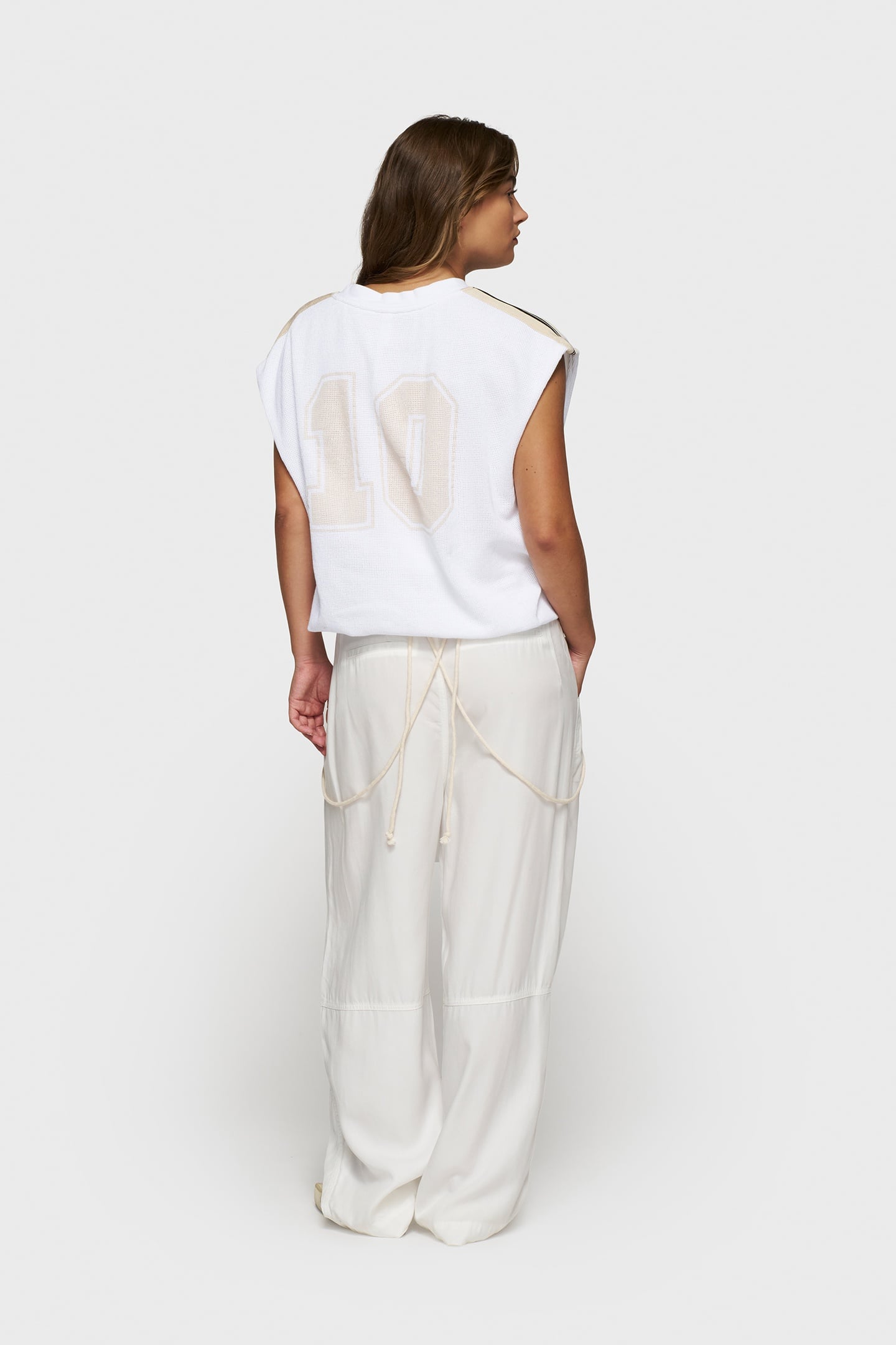 STRAP SALOPETTE TWILL TENCEL ECRU 4
