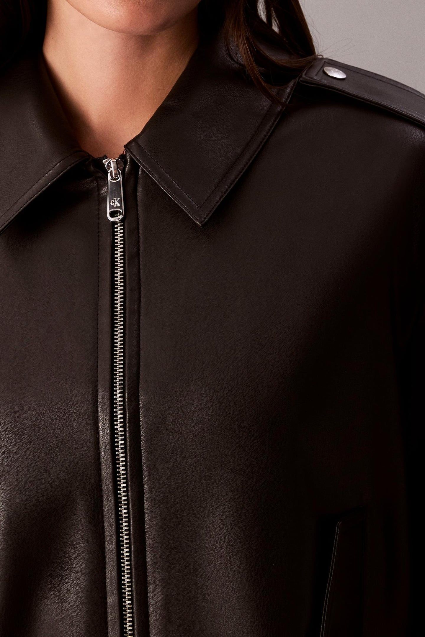 LEATHER MOTO JACKET BLACK 5
