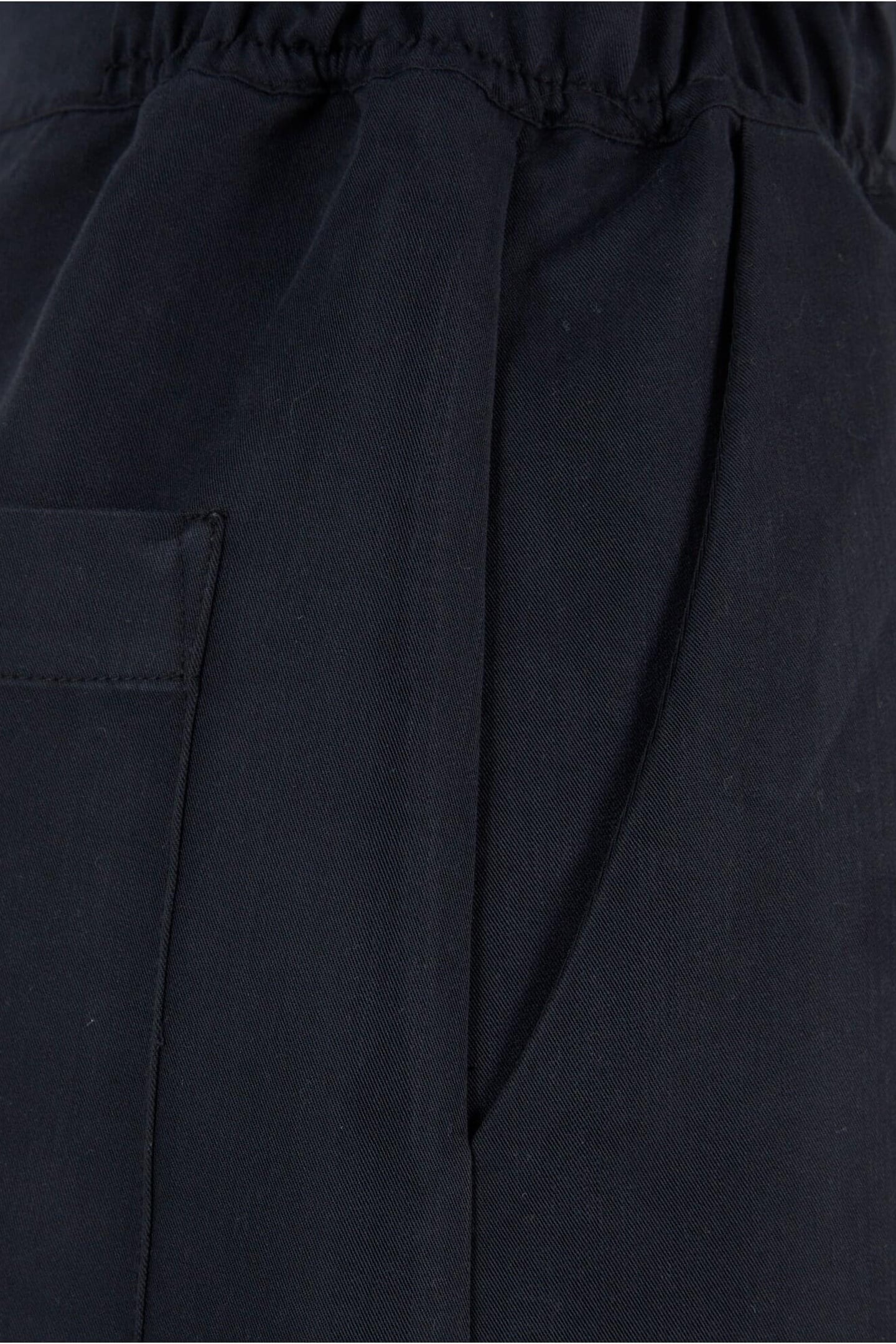 LADIES VISCOSE TWILL JUMPSUIT BLACK 6