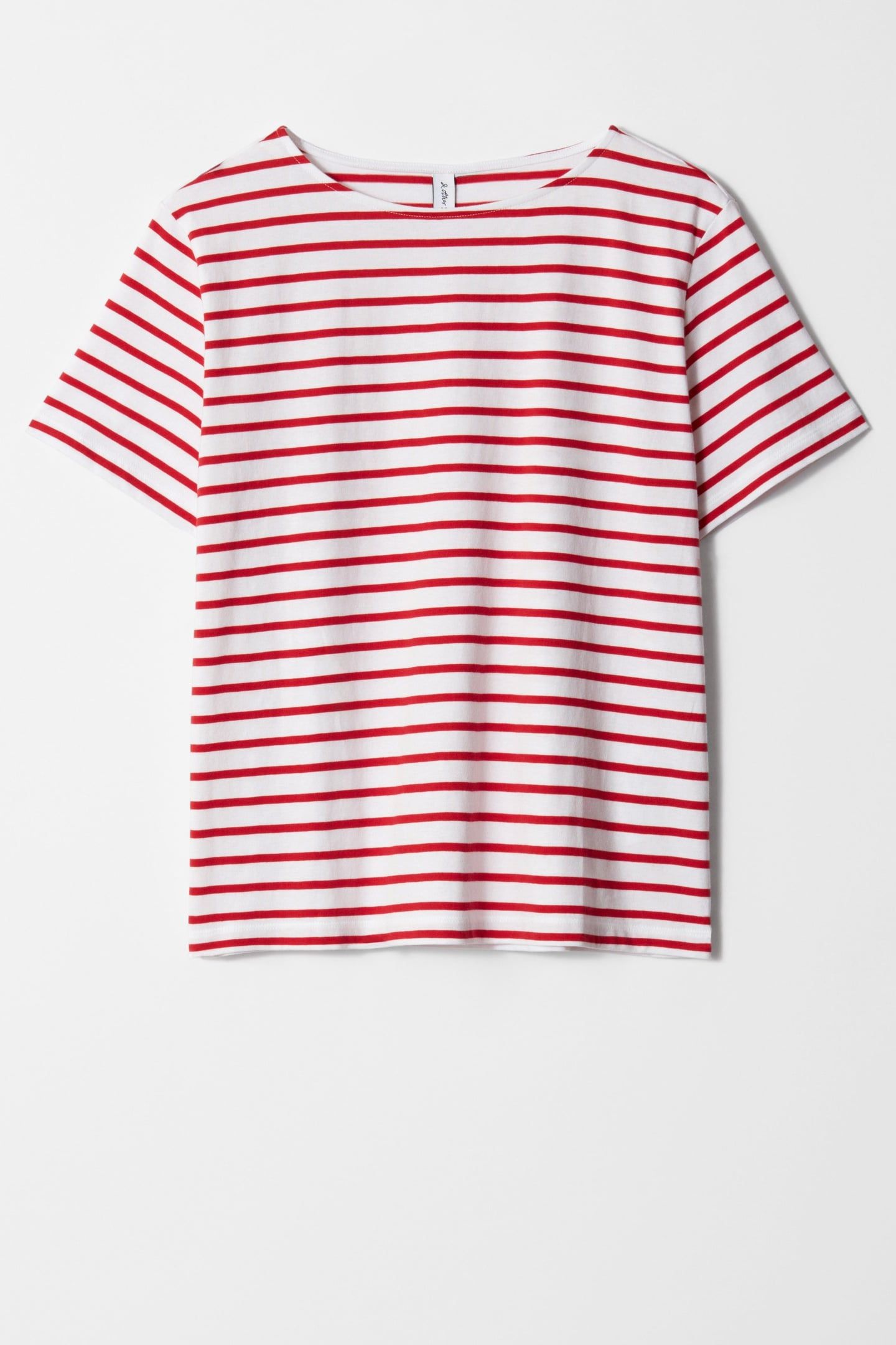 DANIELLE STRIPED T-SHIRT RED 3