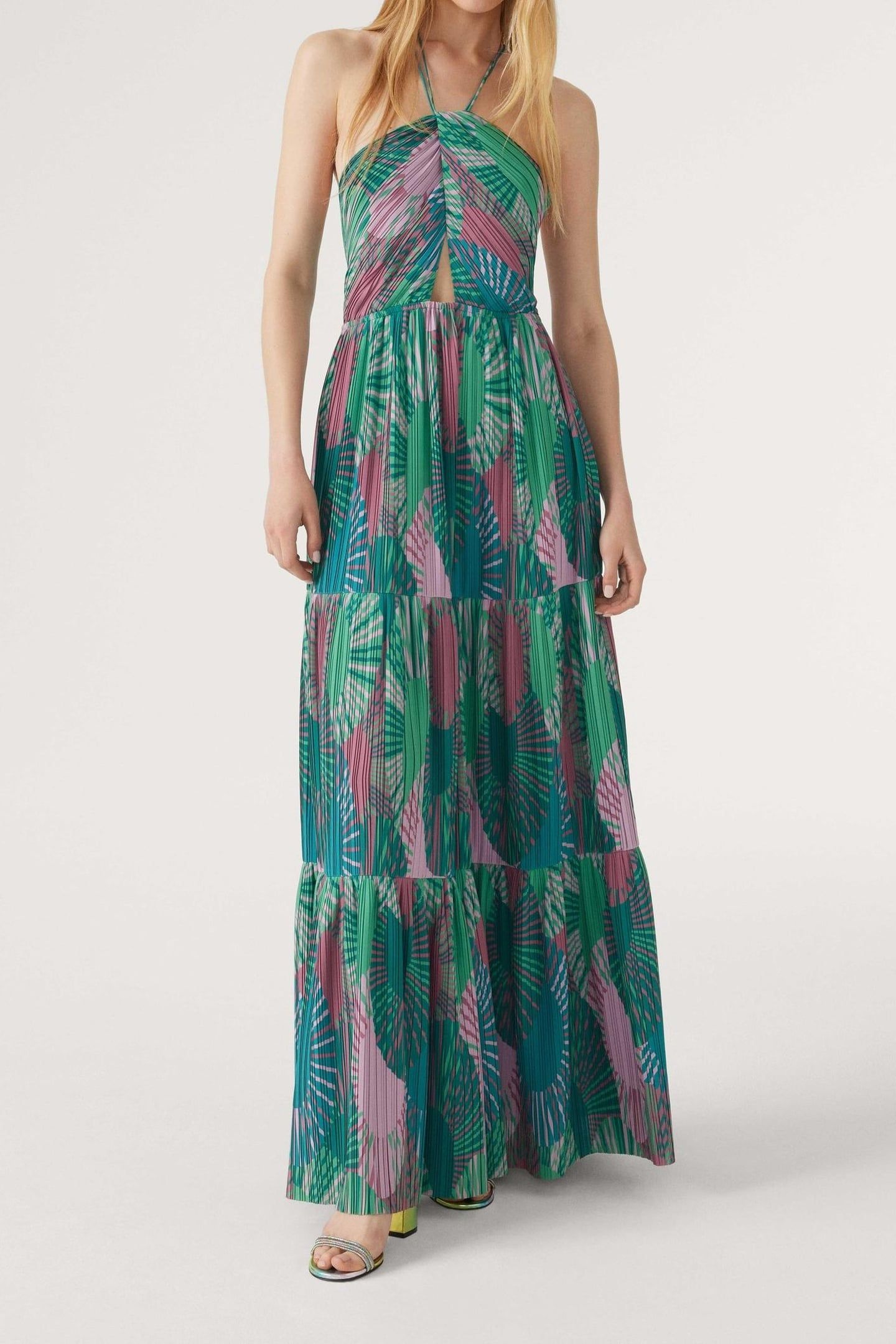 ROBE NASTASIA VERT 1