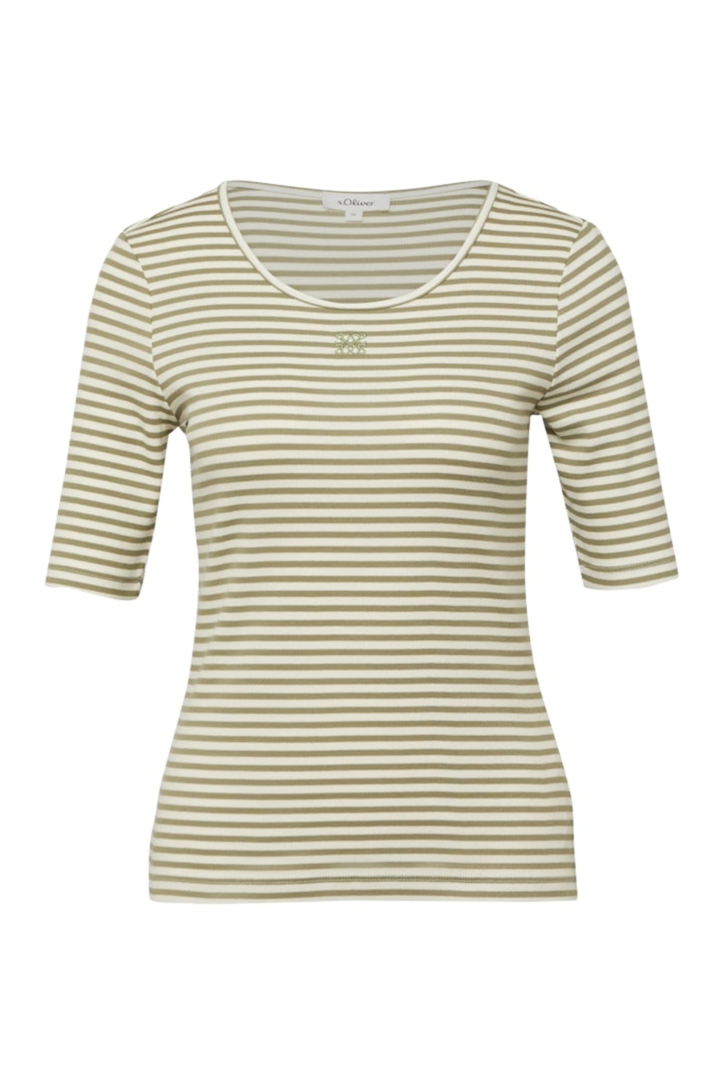 S.OLIVER T-SHIRTS ARMY GREEN 8