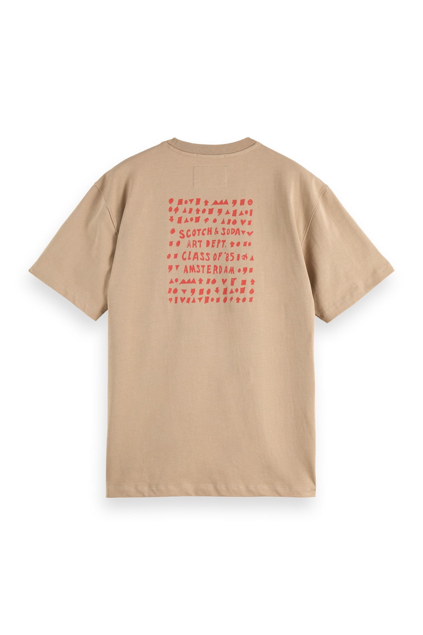 RELAXED-FIT ARTWORK T-SHIRT PLAZA TAUPE 2