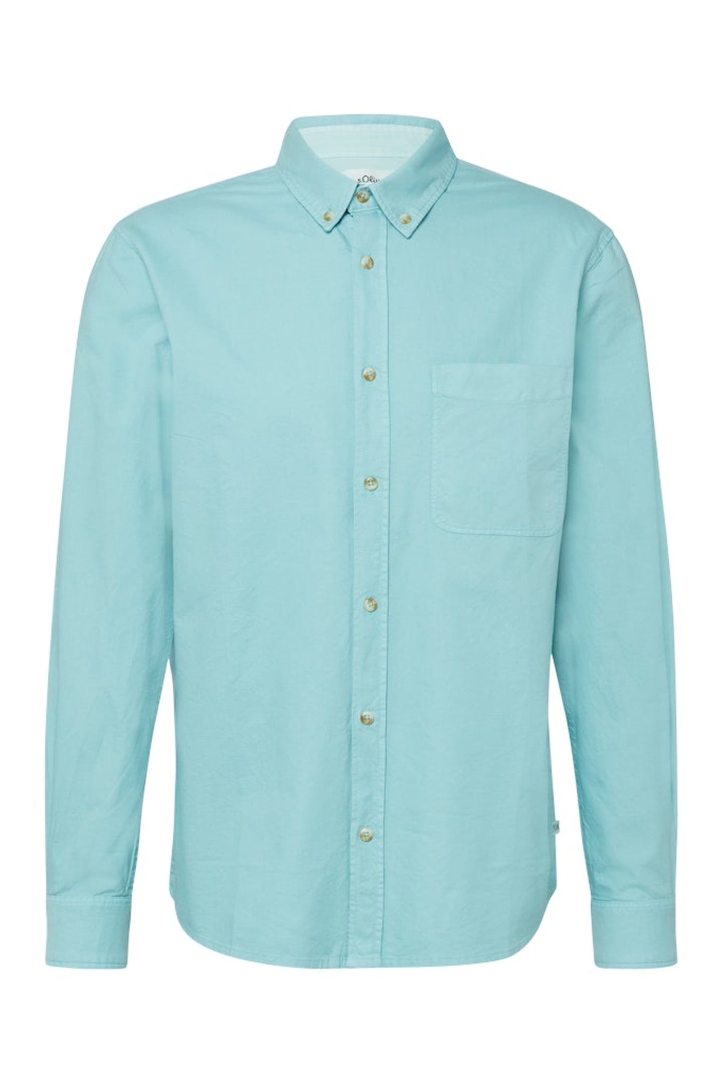 S.OLIVER SHIRTS BLUE AQUA 8